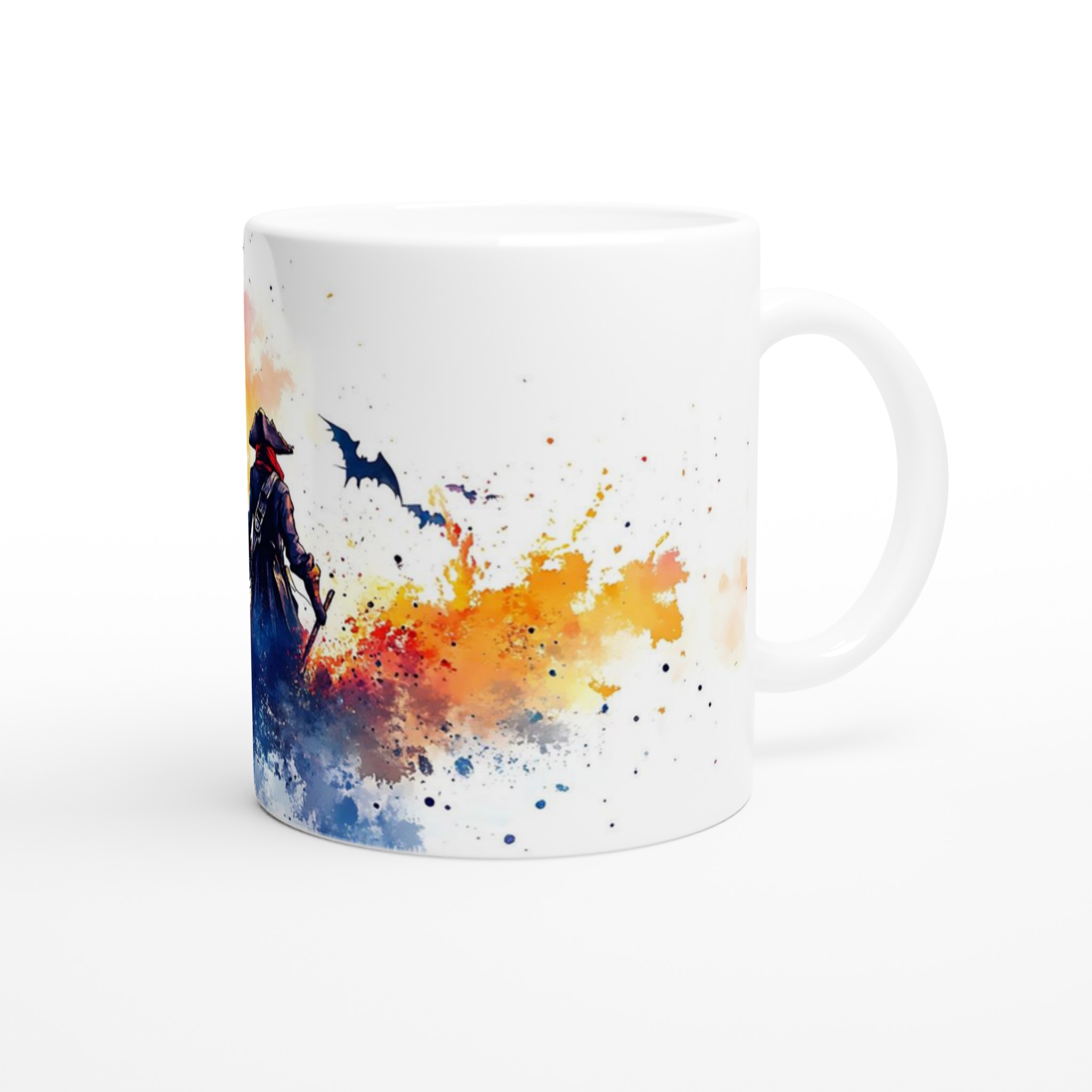 Pirate's Voyage Watercolor Mugg – Äventyrlig Keramikmugg i 7 Fantastiska Färger 9 f7d560f0-cacd-48f9-b199-e0240e4809b0