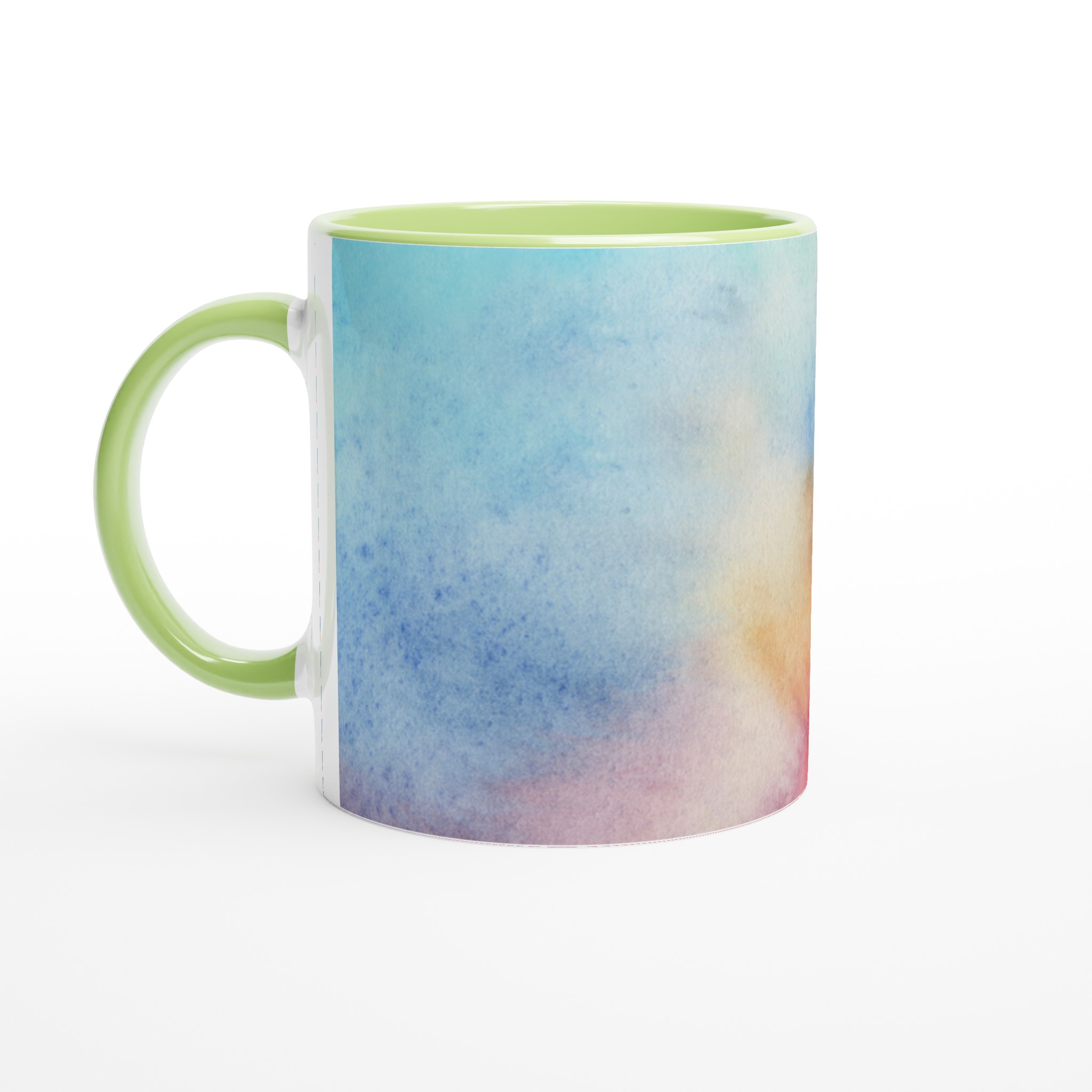 Elegant Vit 11oz Keramisk Mugg med Akvarellintryck i Flera Färger 7 f7f9a788-ecef-451d-84c5-268ba1ca518c
