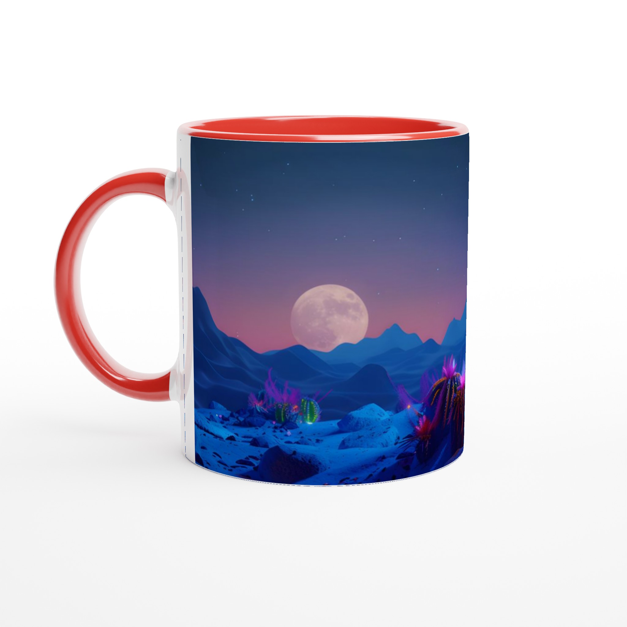 Neon Cactus Drömmugg – 11oz Keramisk Mugg med Magisk Ökenmotiv & Färgval 5 f809f123-9e1a-47eb-84fc-f464fb064381