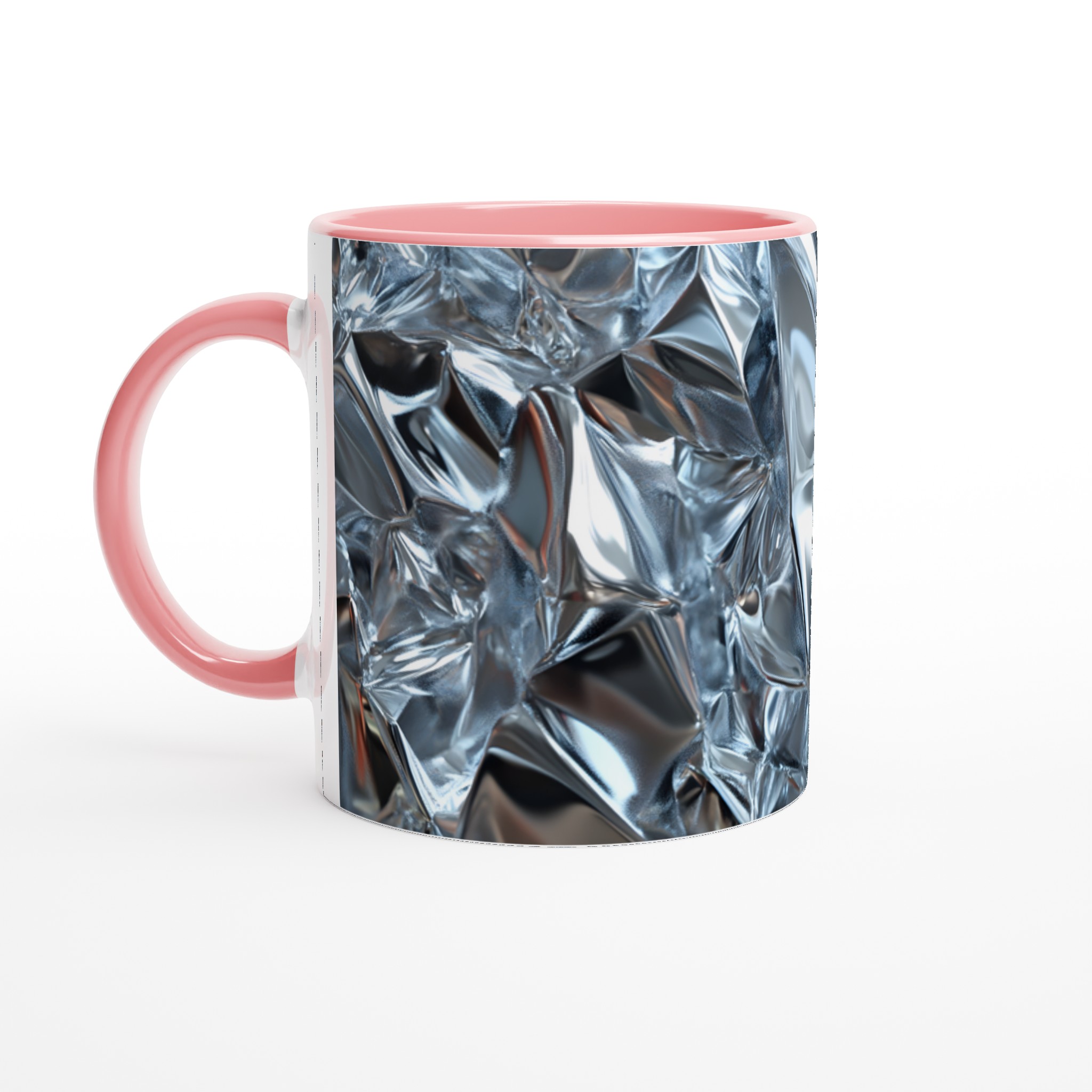 Glänsande Silver Kaffe Mugg - 11oz Keramikmugg i Valfri Färg, Hållbar för Diskmaskin & Mikro 6 f8c9413f-b6a6-4b9d-886c-08fb5d303c1a
