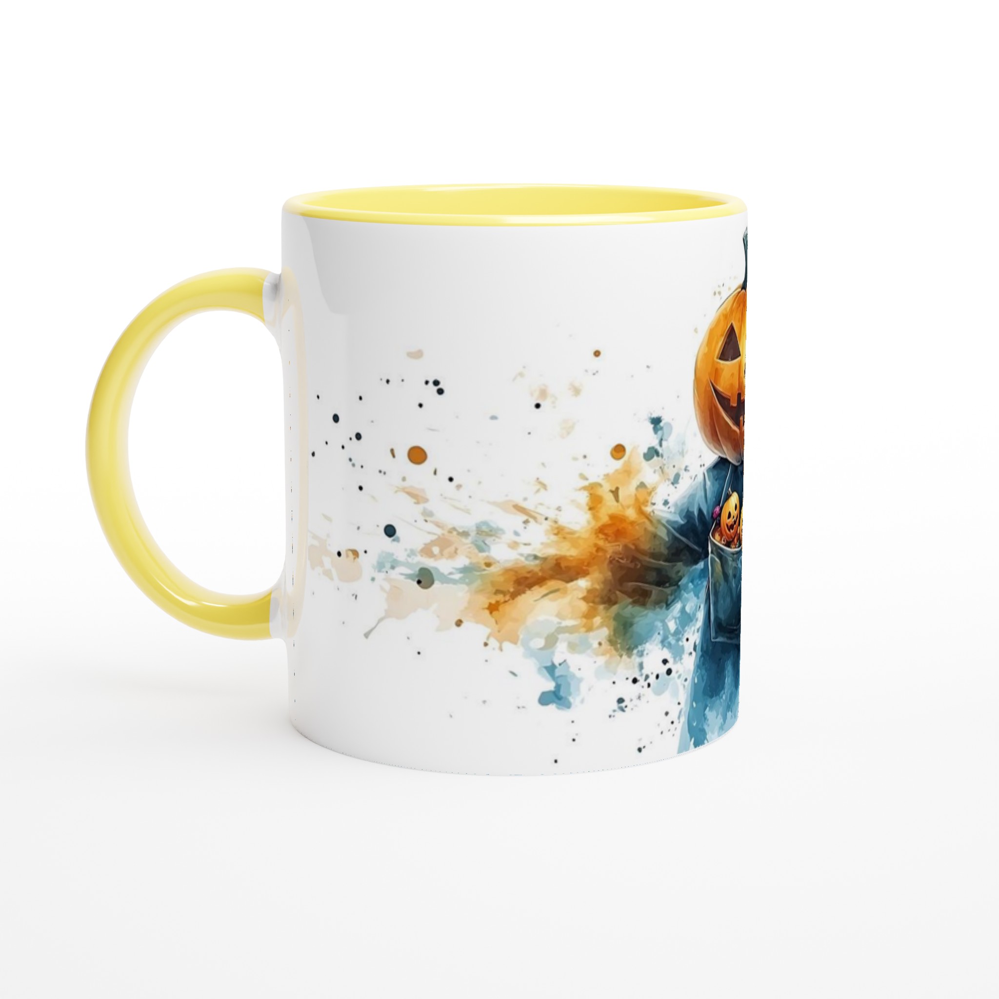 Glad Pumpa Halloween Mugg - Skrämmande Kul Keramikmugg i ditt Val av Färg 3 f8cbd061-fb9a-450a-a781-7dfc91f6b37f