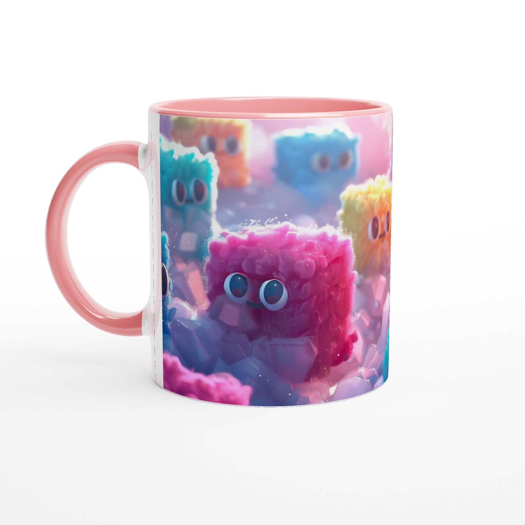 Färgglada, lekfulla Monster Mugg – 11 oz keramisk kopp i flera livfulla färger 6 f8ecfb23-0c31-42e6-9c3e-8b2b38582f3b