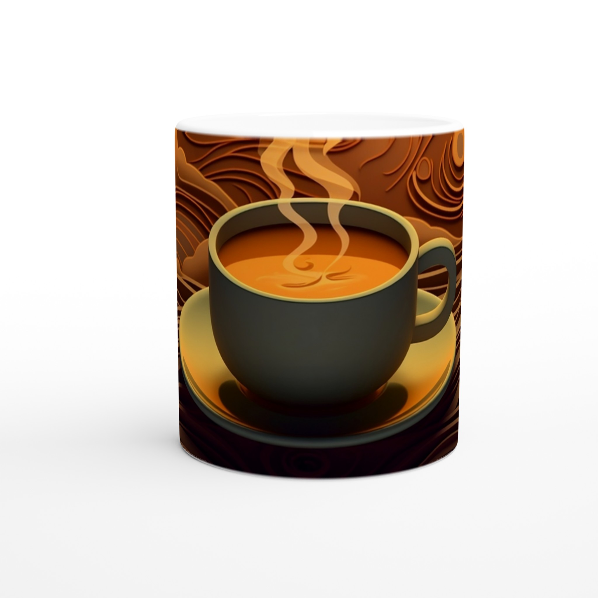 Elegant Vit 11oz Keramisk Mugg – Din Dagliga Kopp i Sju Stilfulla Färger 9 f911204c-d862-444f-aadc-ce2c5b179ee8