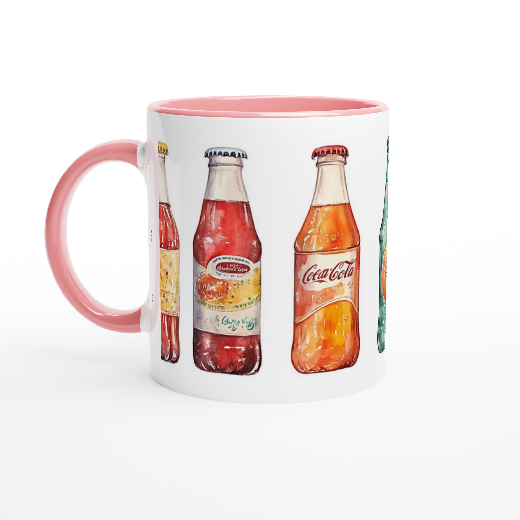 Retro Soda Pop Mugg – En akvarelldröm i 7 färger för din favoritsoda! 6 f98de0f2-0451-417d-a811-db103552c2d5