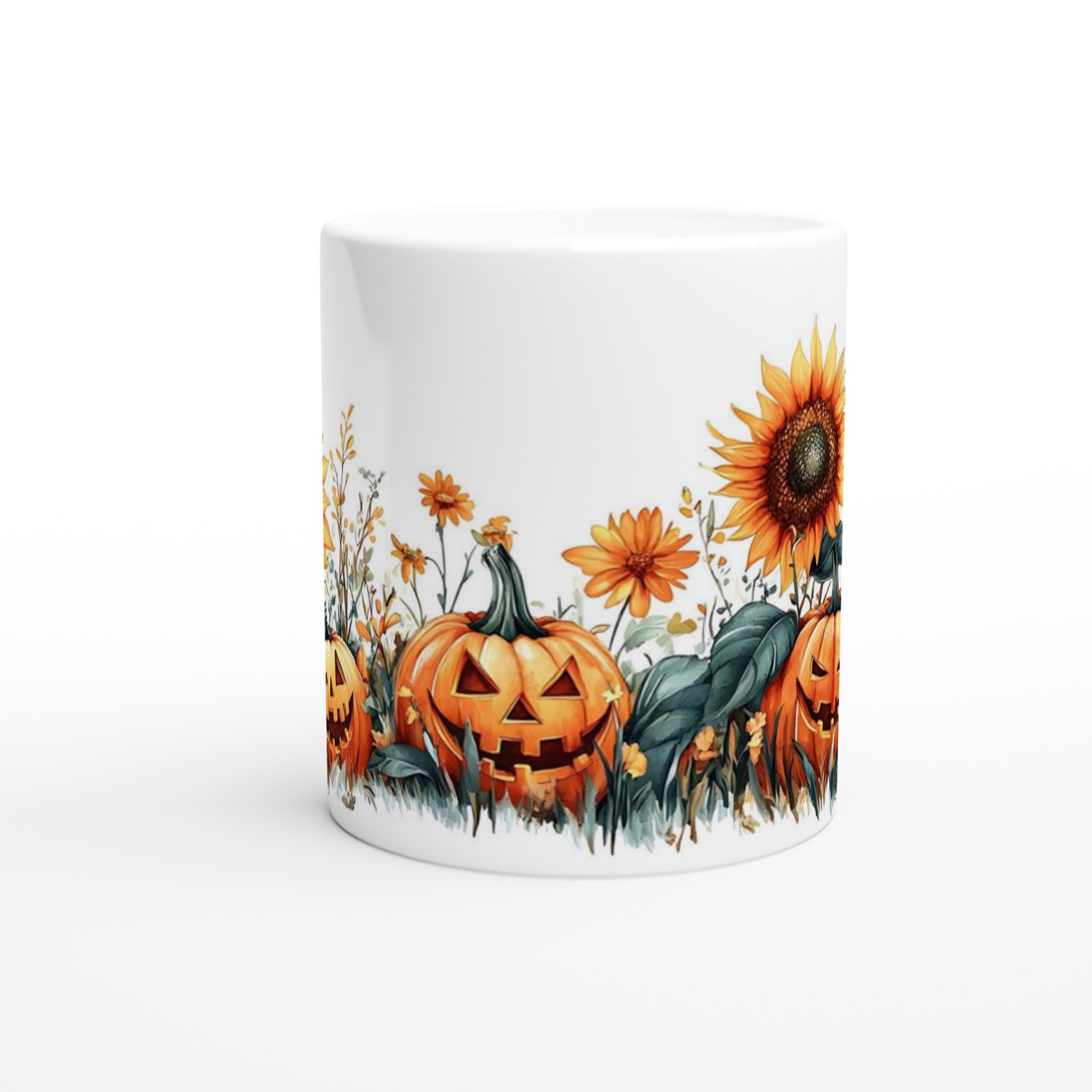 Mysig Halloween Mugg – Pumpor & Solrosor i Vattenfärg | Välj din favoritfärg! 8 f9a1e303-a30f-4ae8-9182-2b54149c528c