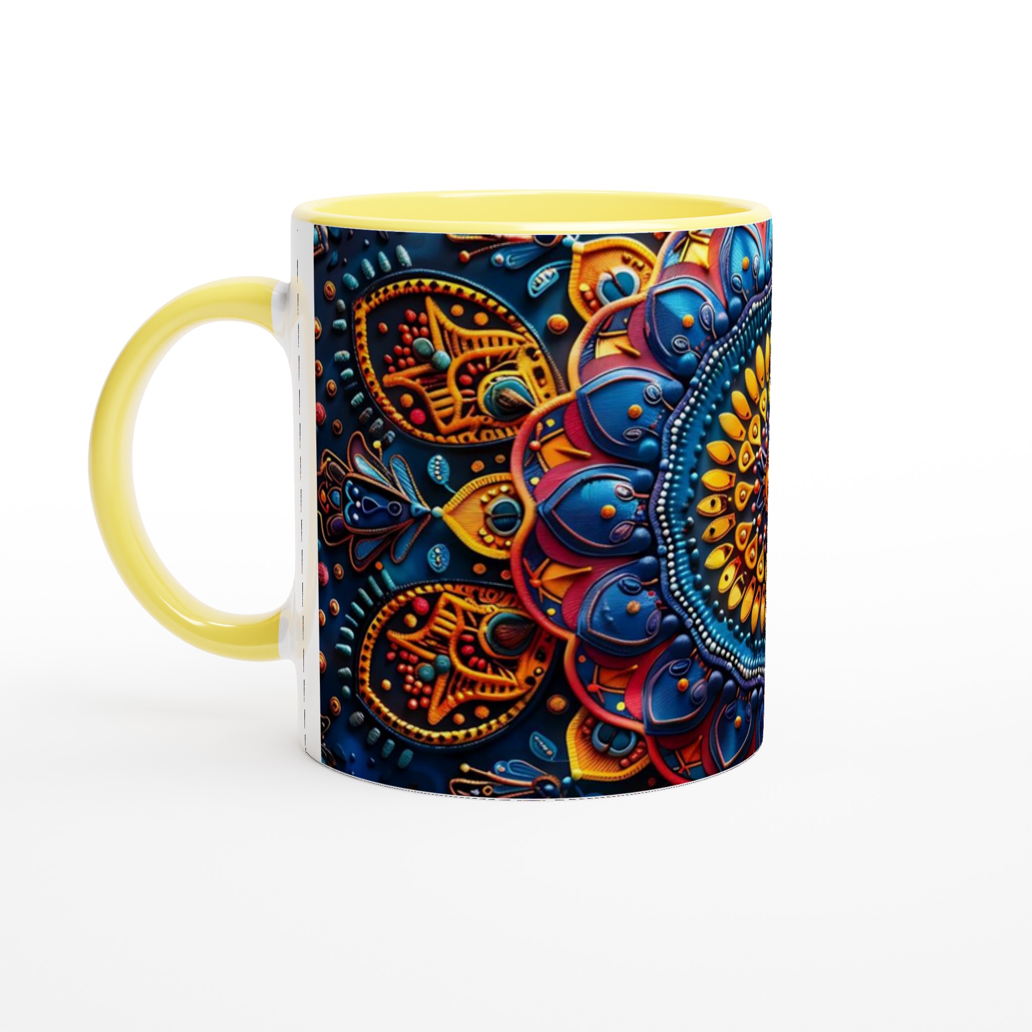 Konstfull Mandala Keramikmugg – Vibrerande Design för Färgstarka Stunder 3 f9cb420c-0939-4bd4-b7fe-eff8d27dc971