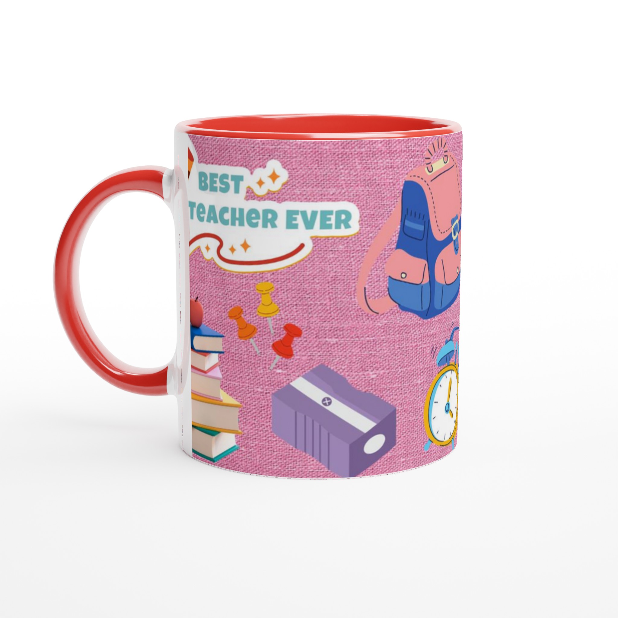 Vit 11oz keramisk mugg – Hyllning till lärare i sju färgstarka keramikhöljen 5 fa59ac51-cbde-4d32-b51b-e4e5ce15b764