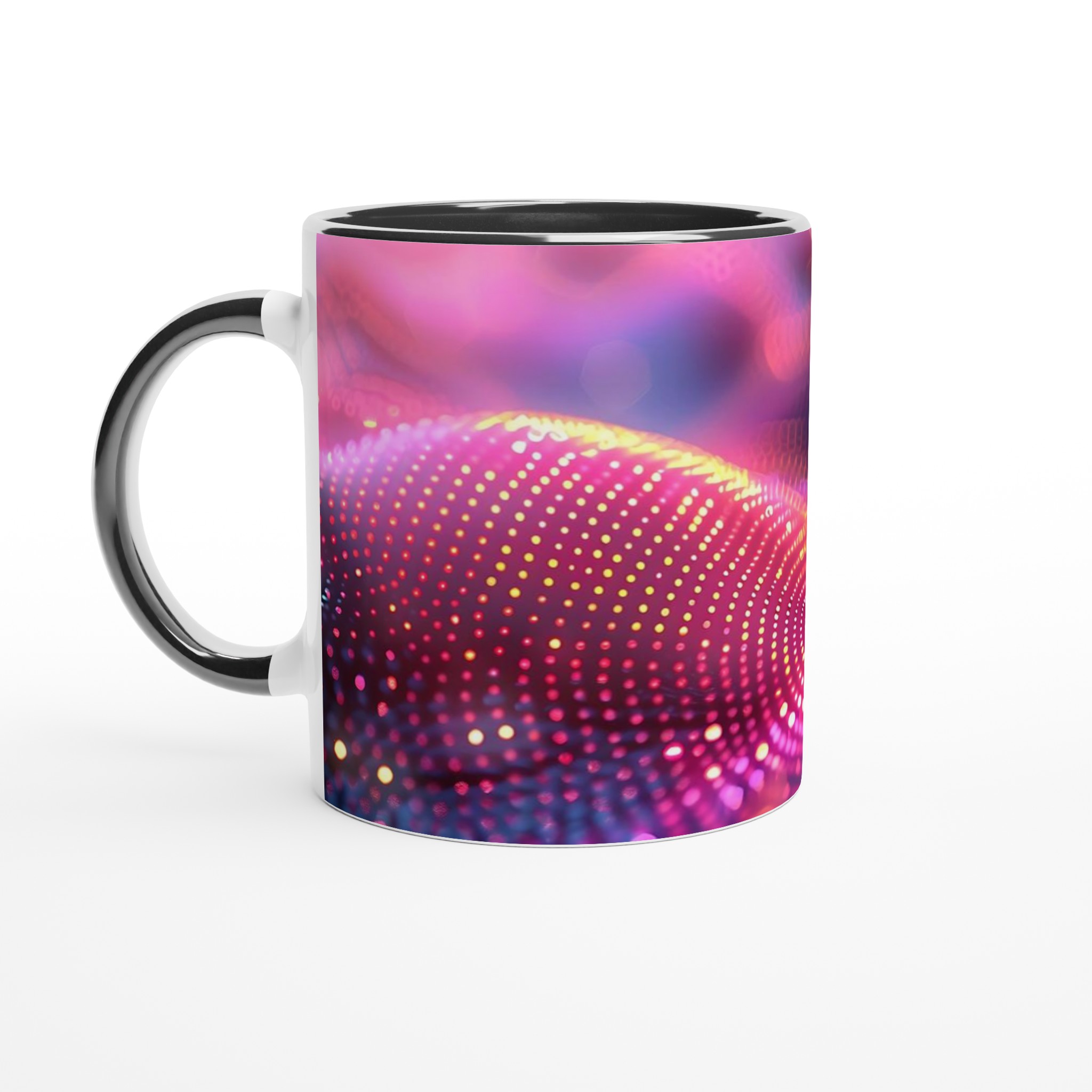 Glödande Neon Design Keramikmugg - 11oz, Perfekt för Livfulla Drycker 4 fa7f4e69-3722-47ce-97d5-80c852e0ebb6