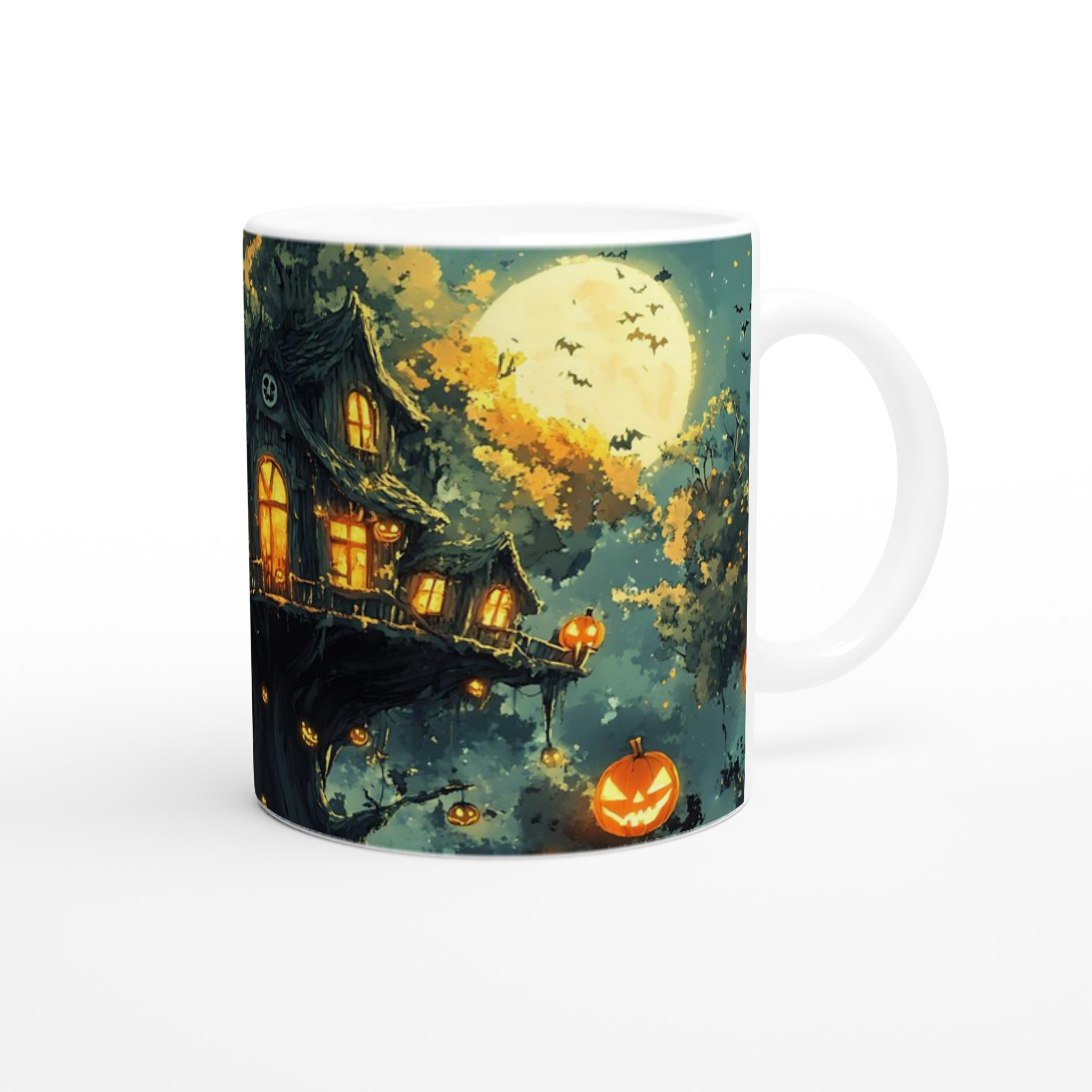 Mystisk Spökhusmugg – Halloween-Känsla i 11oz Keramik, Välj Din Färg! 9 fa8785f2-751a-40e6-9789-988e71a2e76c