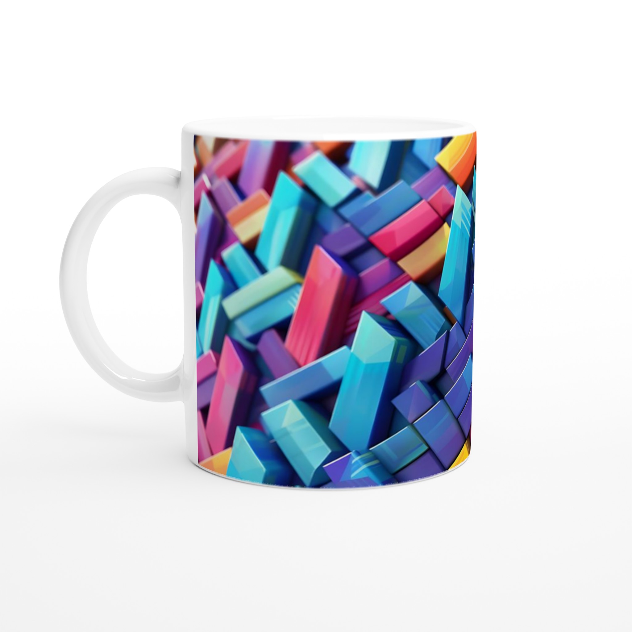 Abstrakt Färgprakt 11oz Keramikmugg – Din Kaffepaus, Din Färgstarka Favorit! 1 fa94f366-8a72-4ba5-bfb3-0edff0392e7d