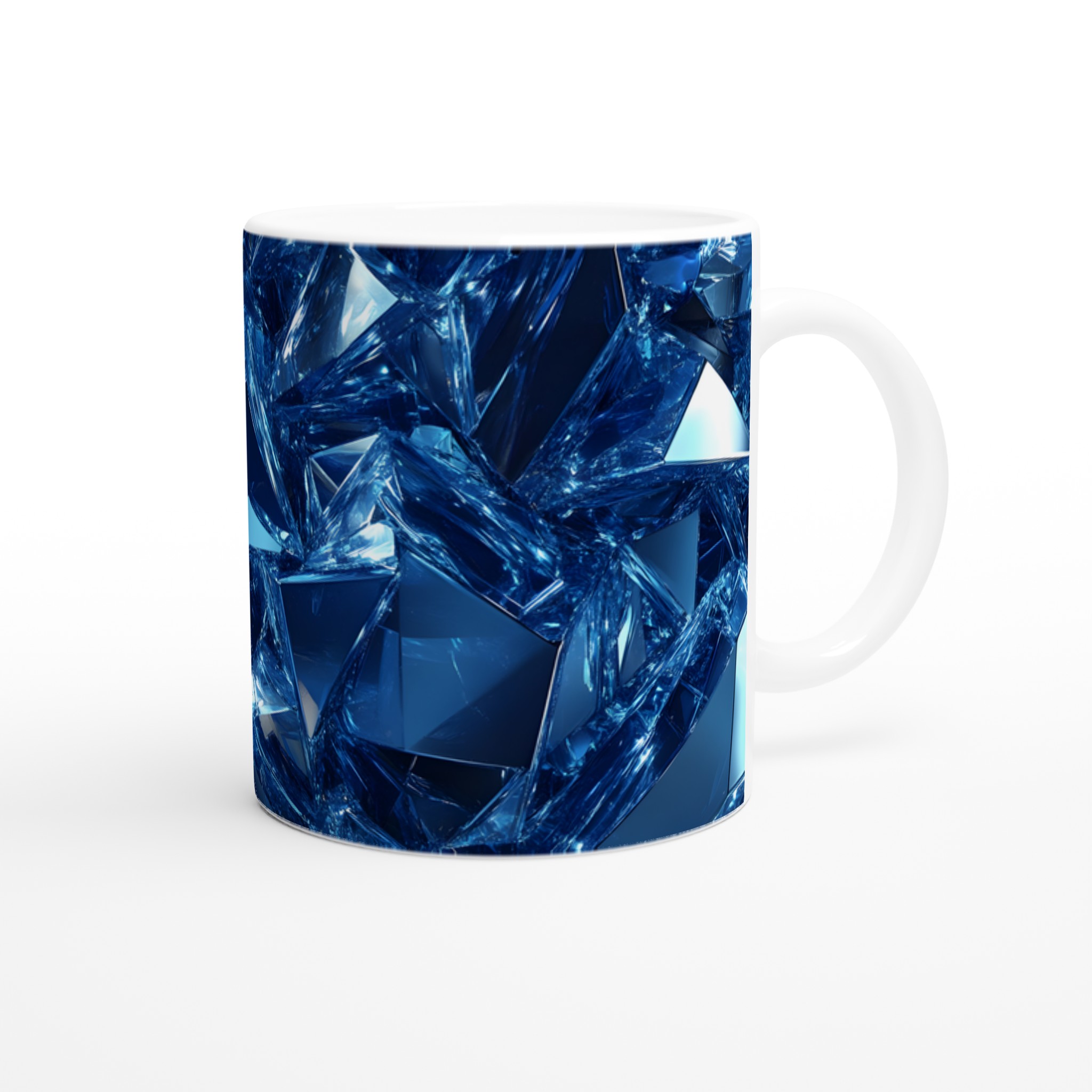 Glittrande Isblå 11oz Keramisk Mugg – Ge din vardag en gnistrande touch 9 fac0a70b-253d-43d7-8592-53e04217e3d9