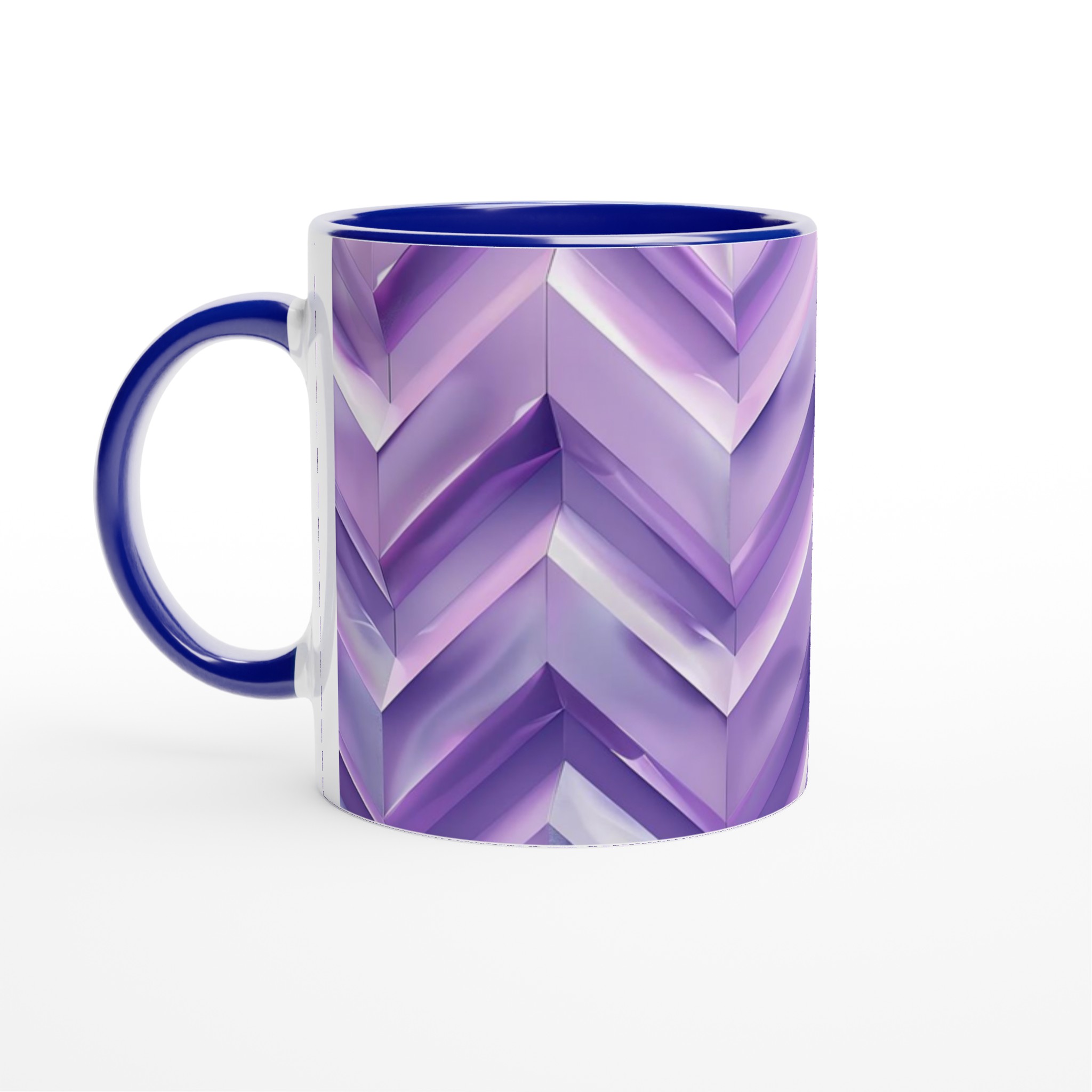 Abstrakt Lila Chevron 11oz Keramisk Mugg – Elegans i Varje Klunk 2 faf8e155-a8eb-4cc7-8cf9-f49b632ab380