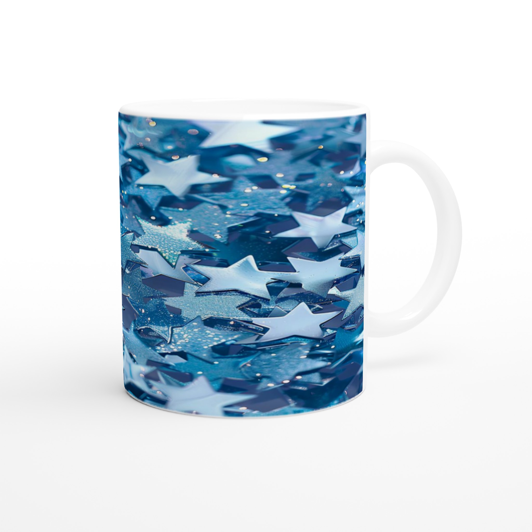 Stjärnklar 11oz Keramisk Mugg – Dröm dig bort med glittrande blå stjärnor i din favoritfärg! 9 fb5551b0-4418-4e87-b9a0-a777df011433