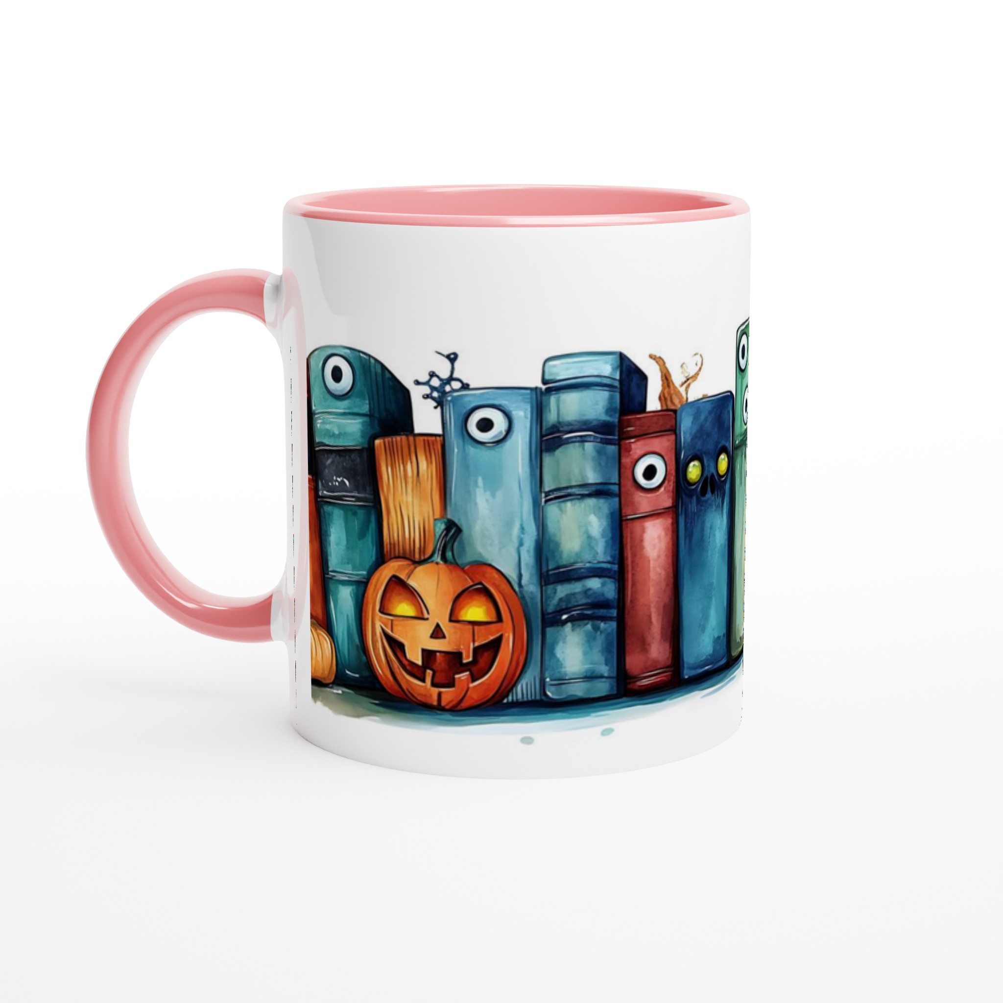 Mystisk Bibliotek Mugg – Keramisk 11oz Halloween & Bokälskare Kaffemugg i 7 Färger 6 fb5768bb-75af-4e2c-9ded-5d70bda3427f