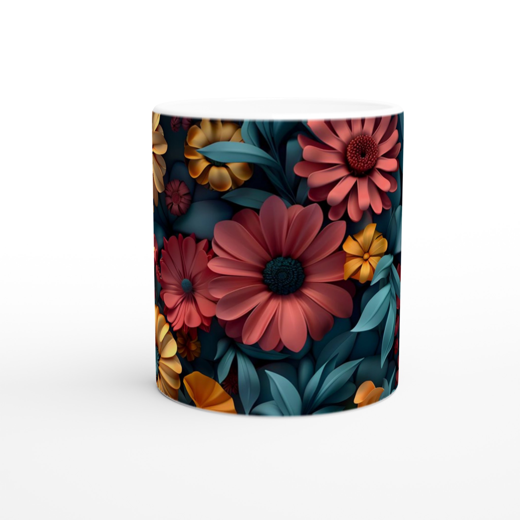 Blomstrande Designmugg: 11oz Keramikmugg i Levande Färgval – Perfekt för Kaffeälskare! 8 fbabb742-4f52-4951-afe4-7c60ccb0dcf4