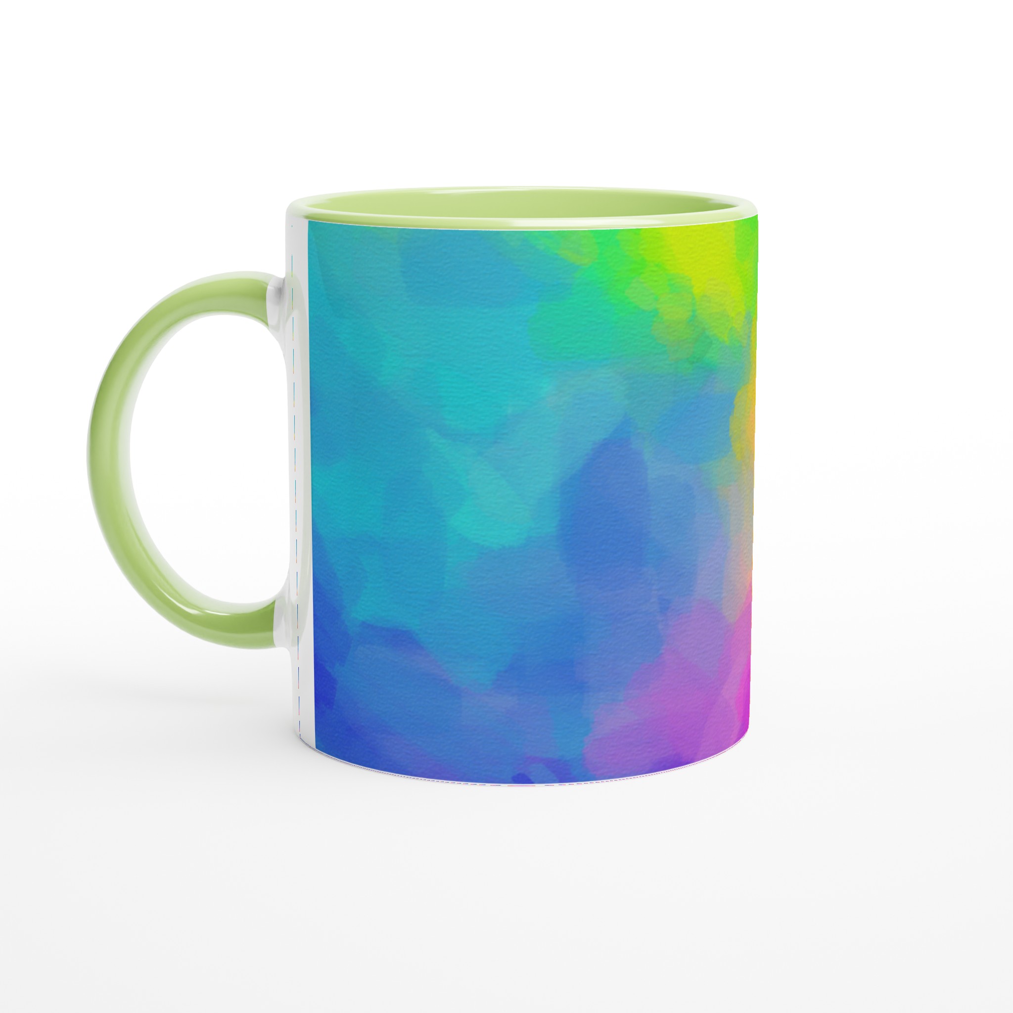 Vit 11oz keramisk mugg med färgsprakande val – välj bland sju livfulla nyanser 7 fbad5183-fc51-4b02-bade-8610dc58d2aa