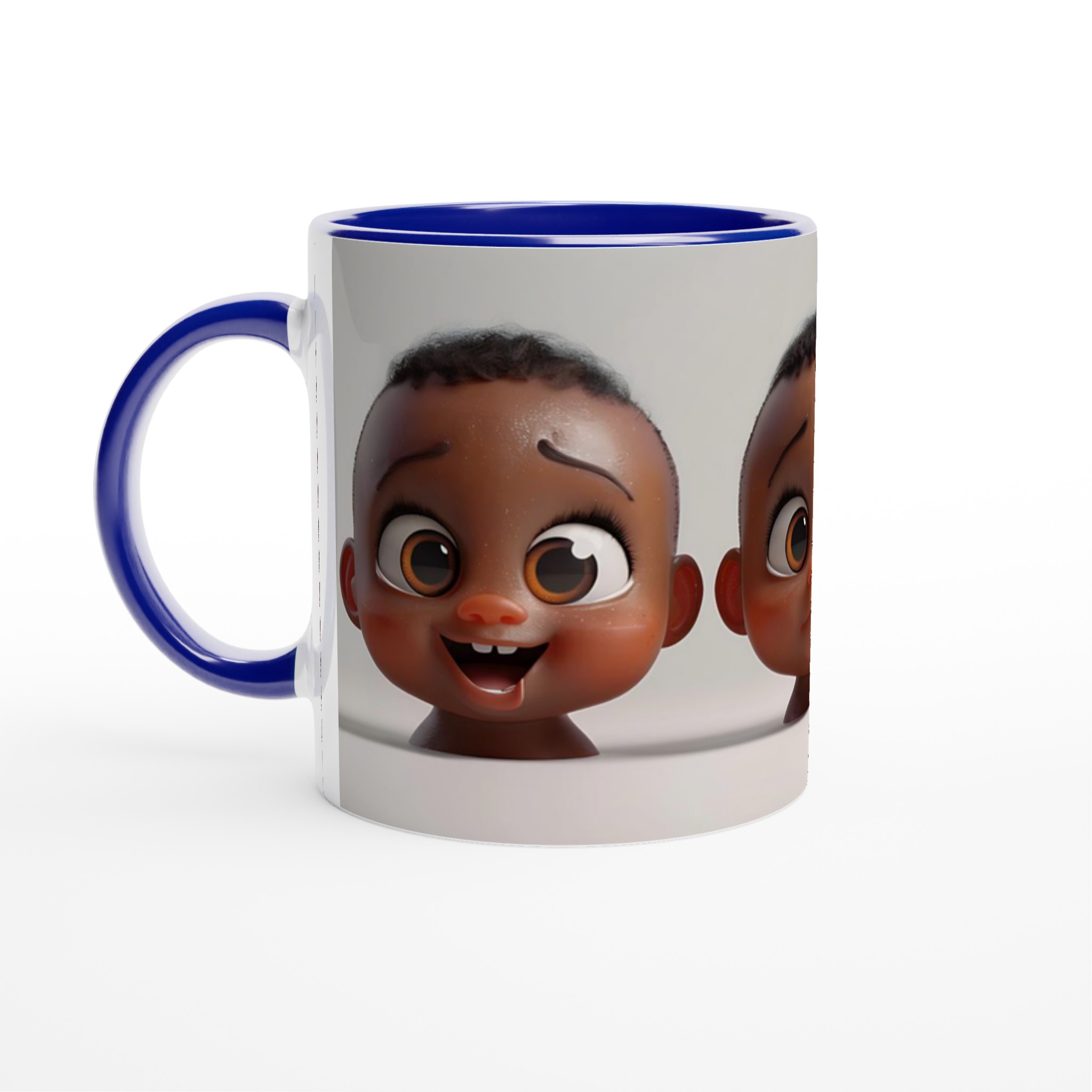 Söta Babyansikten Keramikmugg – Uttrycksfull 11oz Kaffemugg i Ditt Val av Färg 2 fbb41ece-0beb-4725-ac08-e97c389cbe30