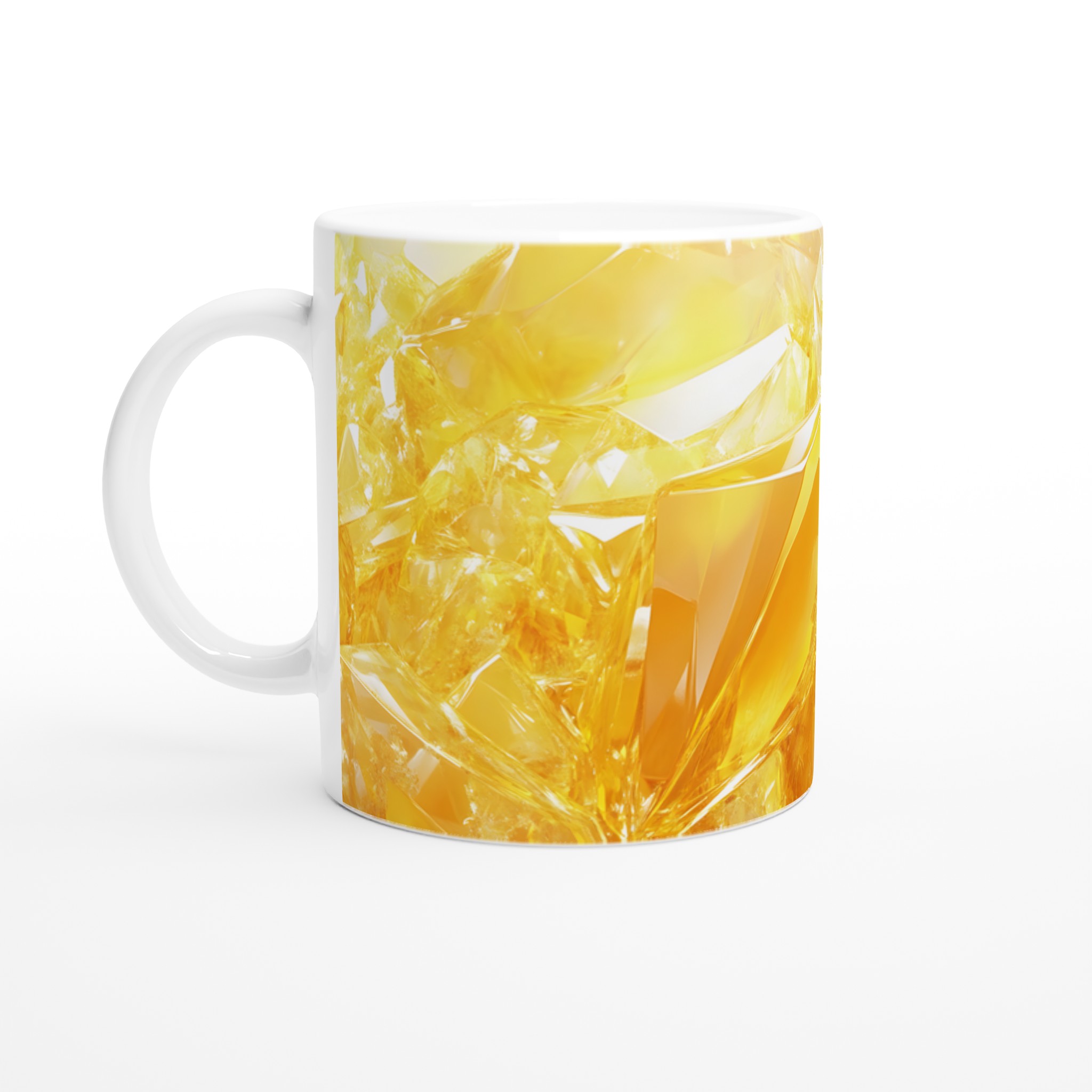 Guldgnistrande 11oz Keramikmugg – Din Kaffestund, Strålande i Gult eller Ditt Val av Färg! 1 fc0742bd-513f-4559-95e0-435dd4a32c3d