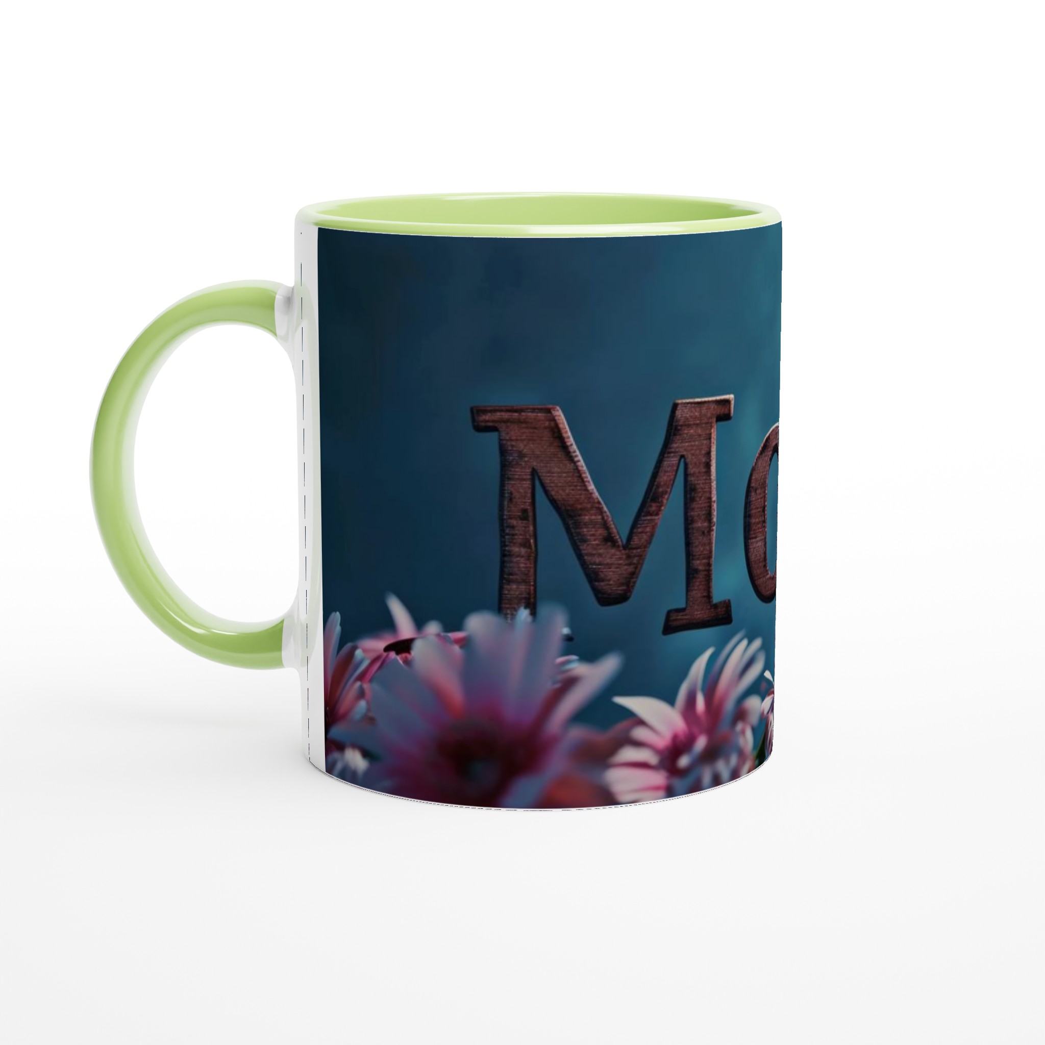Vit 11oz keramisk mugg – Fira mamma med mjuk, blommig charm i flera färger 7 fc1bdbcd-232e-450f-bcb7-4410e5bb14fb