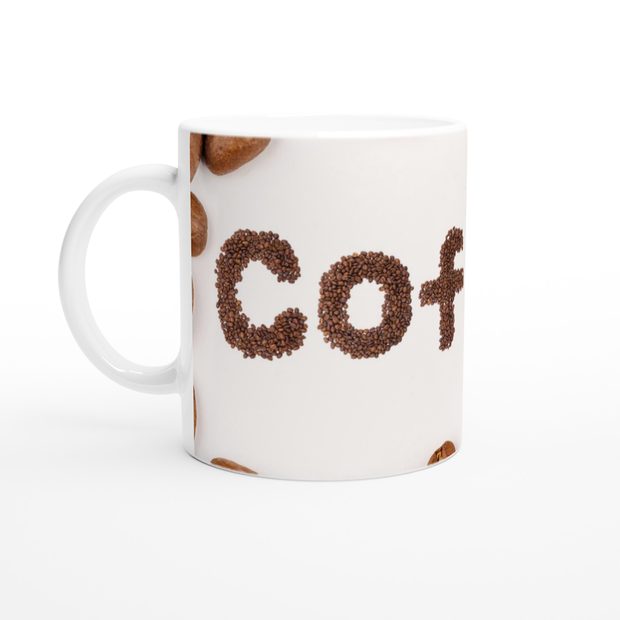 Vit 11oz Keramisk Mugg – Perfekt för Kaffefantasten i Dig 1 fc2c04c6-fe8d-4555-912d-5bea28db4d61