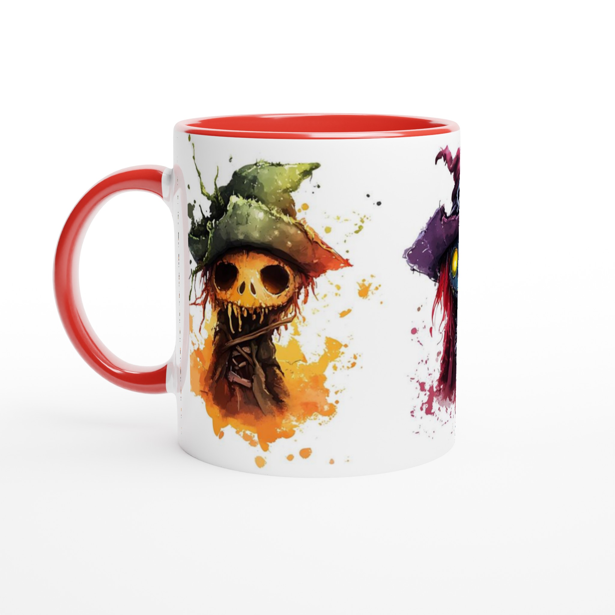 Mörk & Magisk Keramisk Mugg - Akvarell Zombie Häxmotiv i Ditt Val av 7 Färger 5 fc4dcab2-518e-4774-8d58-44f92344a299
