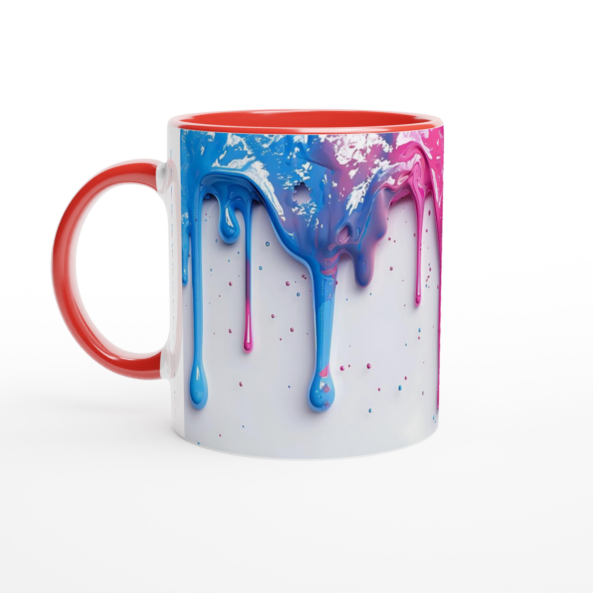 Färgsprakande 11oz Keramisk Mugg – Uttryck Dig med Drip-Art i Din Favoritfärg! 5 fccd473e-b326-4360-a5ca-059e15c6efb6