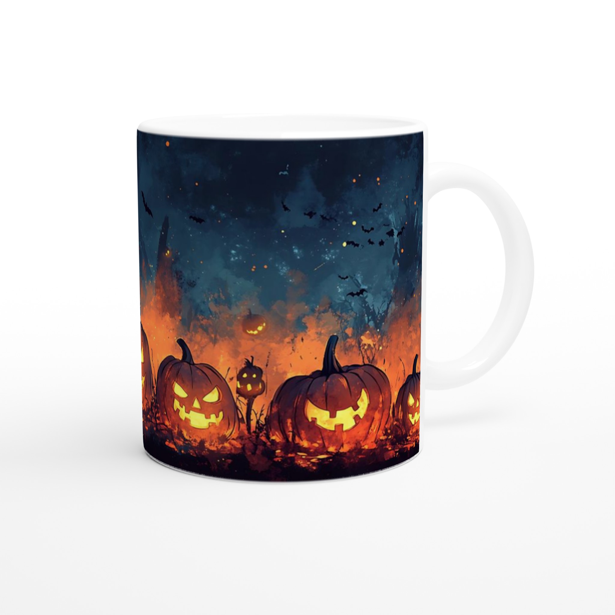 Mystisk Halloween Keramikmugg - Pumpalyktor i Nattens Glöd, Välj din Färg! 9 fd45a824-f102-439b-8a21-a2f805a5f68e