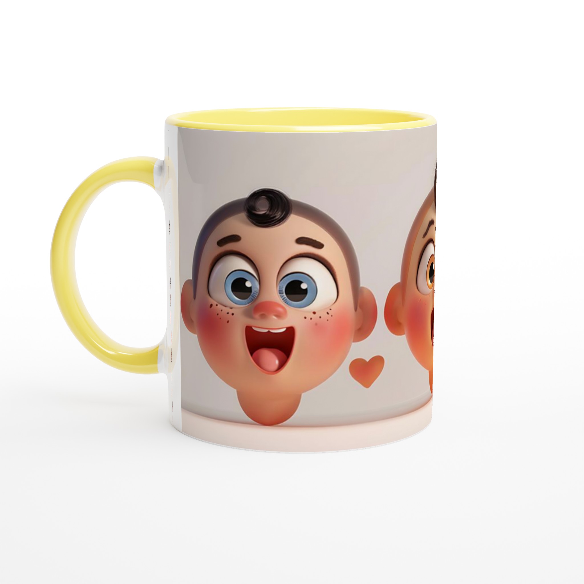 "Små Glädjespridare" – Charmig 11oz Keramikmugg med Lekfull Babykonst 3 fd650f9e-064a-49cb-a752-8c48cc23ab39