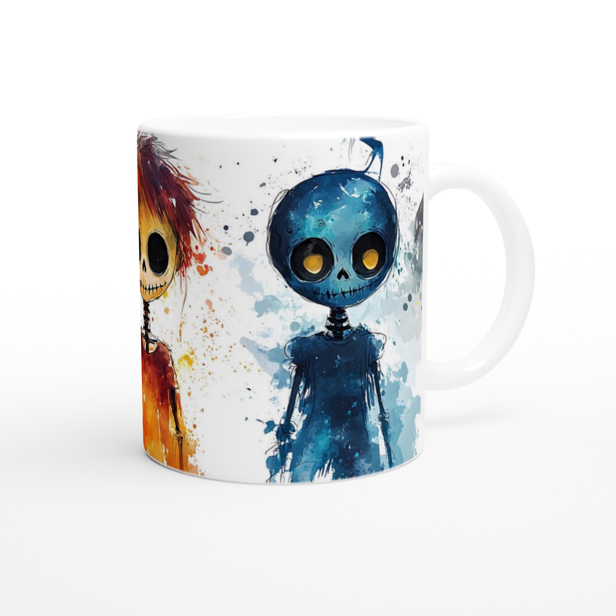 Konstnärlig Skull Squad Keramisk Mugg - Välj Din Färg! 9 fd7fc6e1-2603-4a2f-972f-a729731d4326