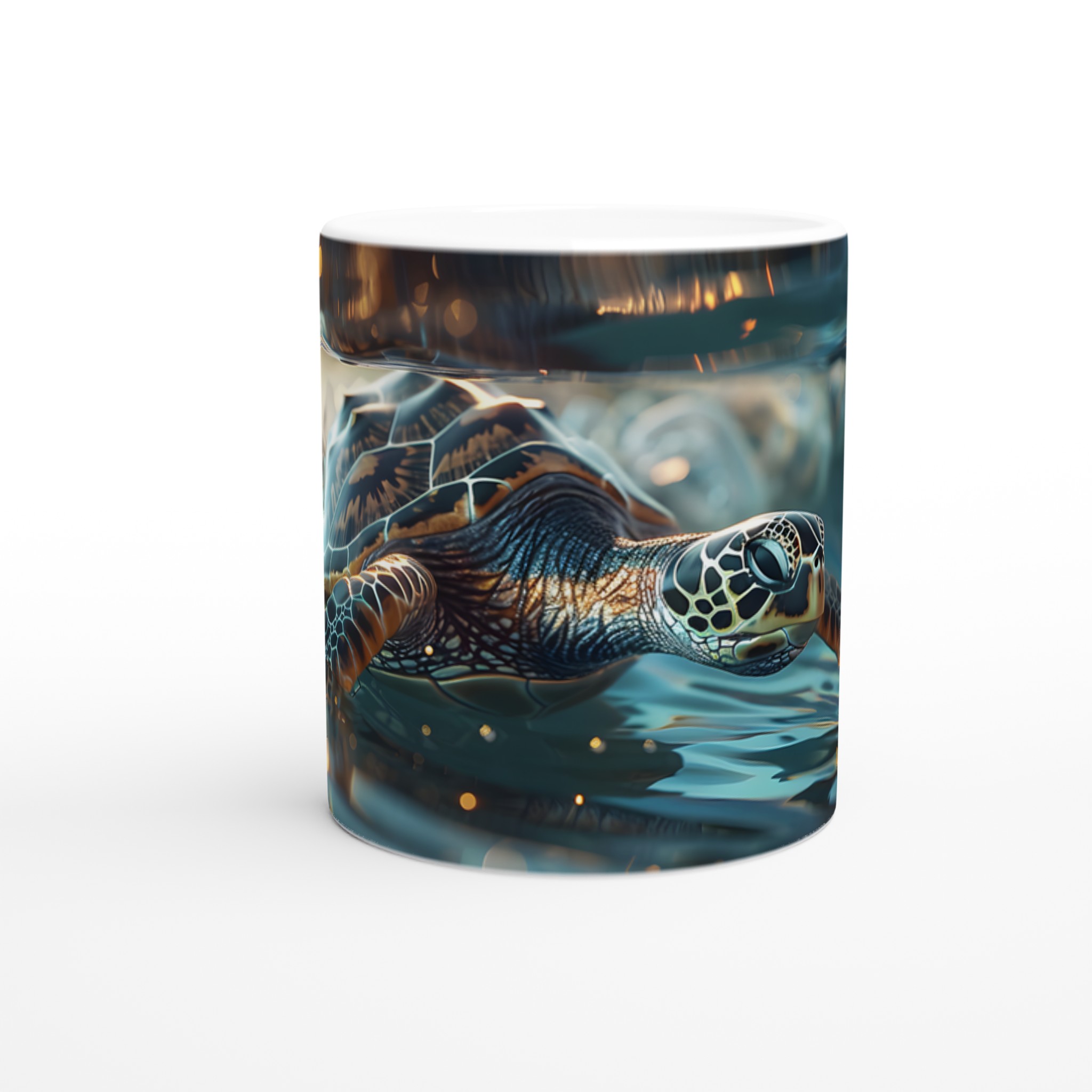 Majestätisk Havssköldpadda 11oz Keramisk Mugg – Dröm dig bort till havets djup med livfulla färger 9 fd9b1838-f50d-4e62-bf71-5311f3ad746d