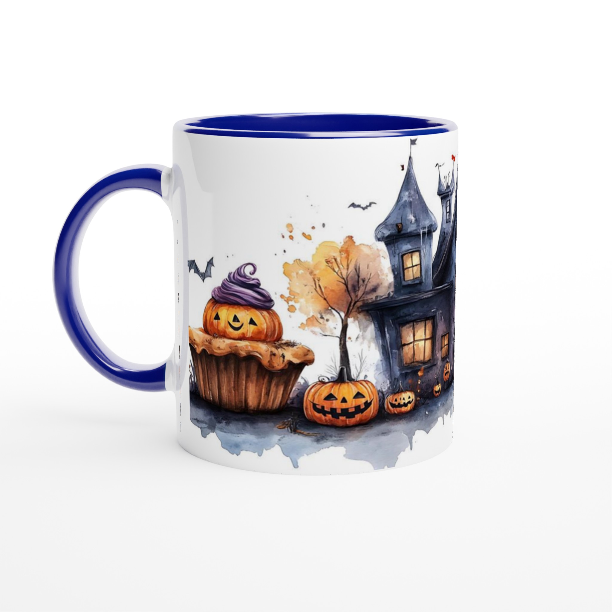 Spooky-Söt Halloween Hus Kaffemugg – Förtrollande Keramik för Höstens Fester, i flertalet färger 2 fde04851-04e6-43da-9f81-70167822d324