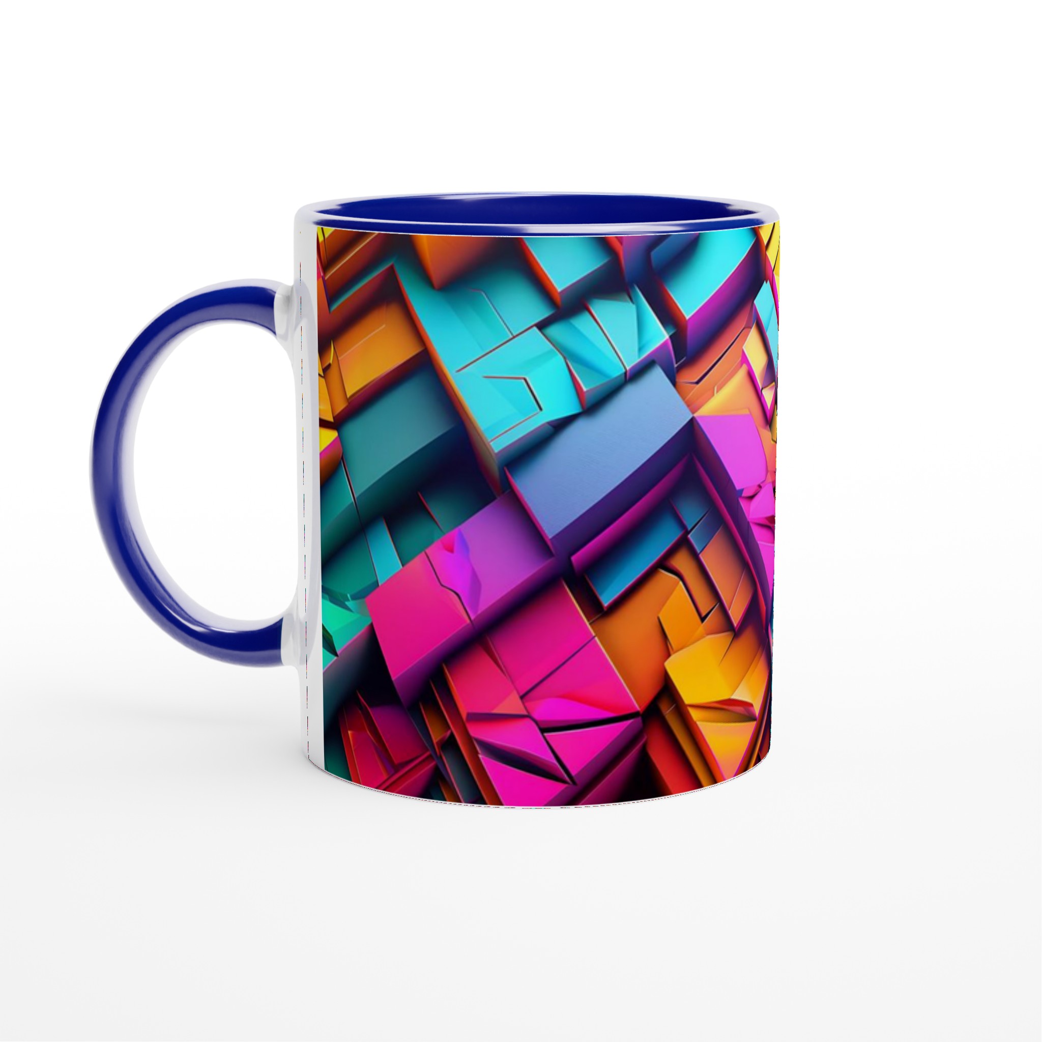 Abstrakt Geometrisk 11oz Keramisk Mugg – Färgglad Explosion för Din Favoritdryck 2 fdede26f-f691-4fcf-96e1-918bedaf2d32