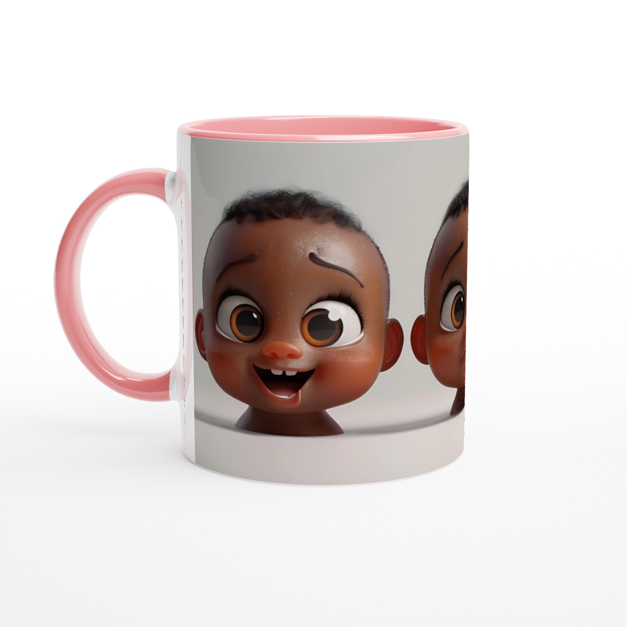 Söta Babyansikten Keramikmugg – Uttrycksfull 11oz Kaffemugg i Ditt Val av Färg 6 fdf61391-f84a-4e55-acd1-fadf32834038