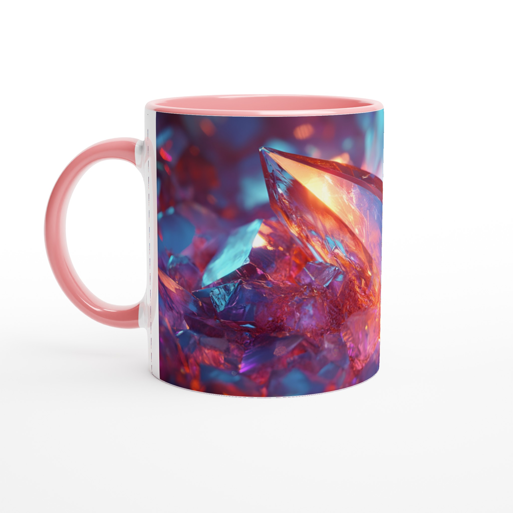 Kosmisk Kristall 11oz Keramisk Mugg – Strålande Färgskiftningar för Din Favoritdryck 6 fe3bd5ea-6c12-49a0-aab7-8066777d95ee