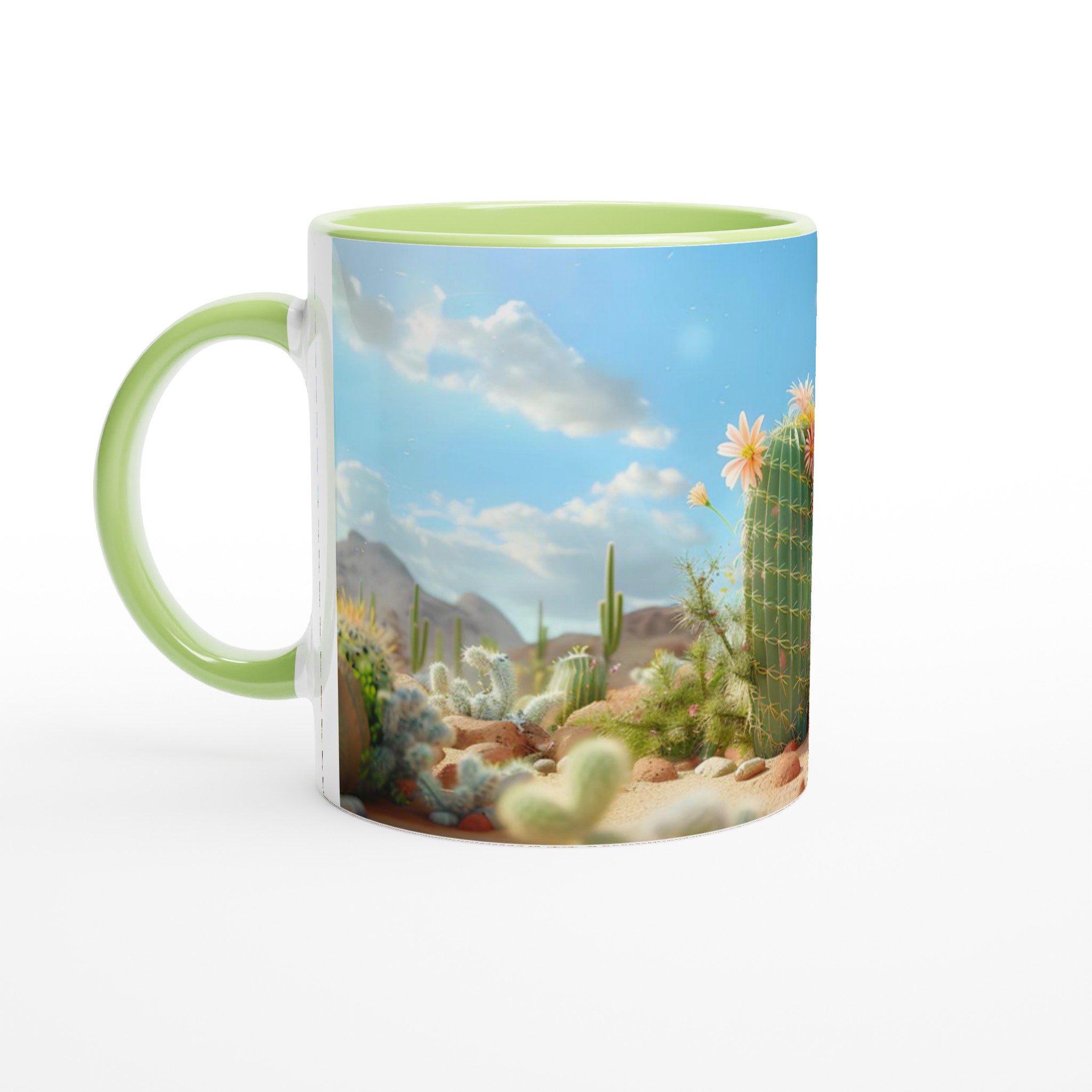 Kaktusblommor 11oz Keramikmugg - En Ökenoas för Din Kaffestund 7 fe56e00c-3228-4e6f-8904-577659ca16ef
