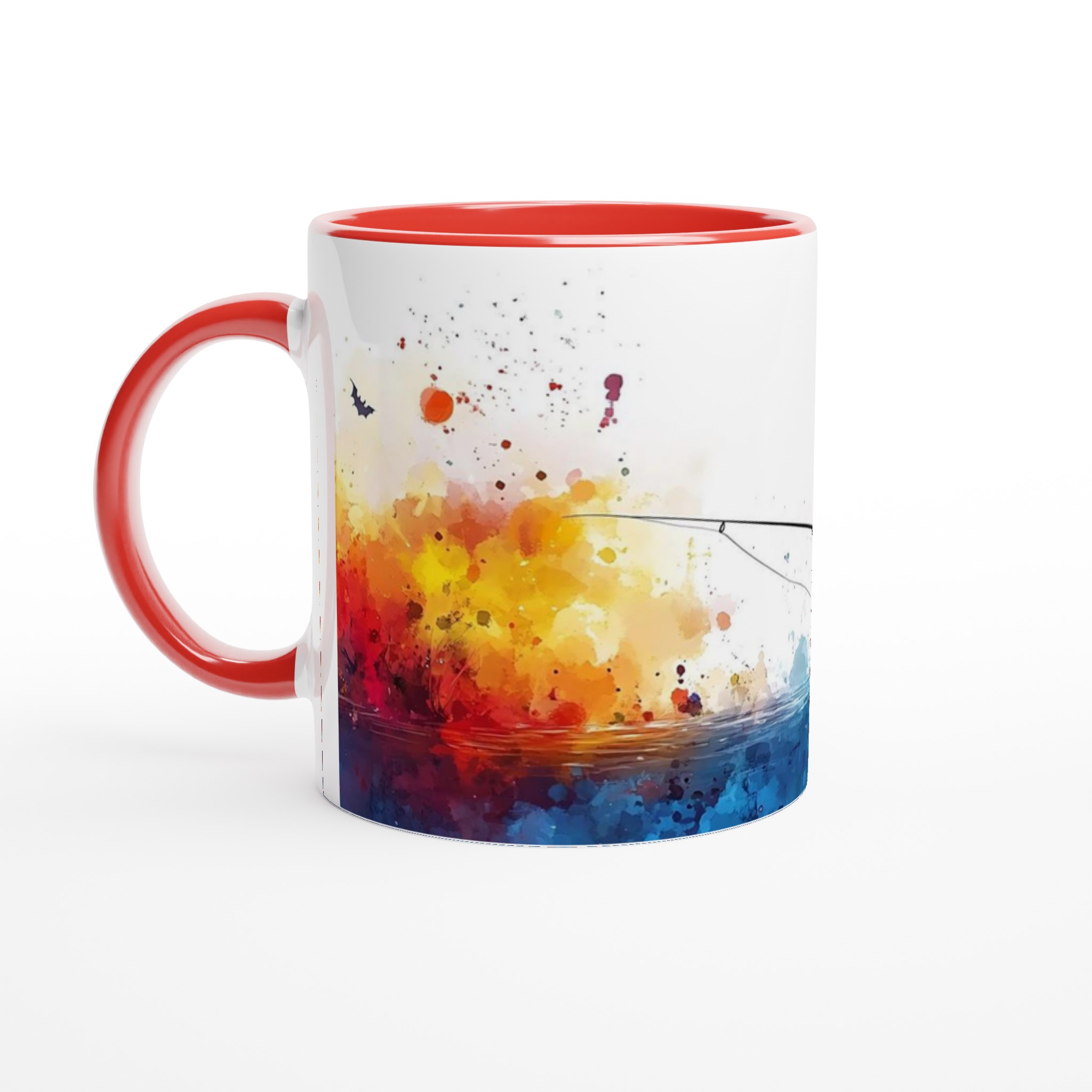 Magisk Halloween Mugg: Barn i Pumpabåt med Trollkarlshatt - Konstnärligt Akvarelldesign för Spöklika Stunder 5 fe6f175f-2349-4ce0-b138-4edeca821648