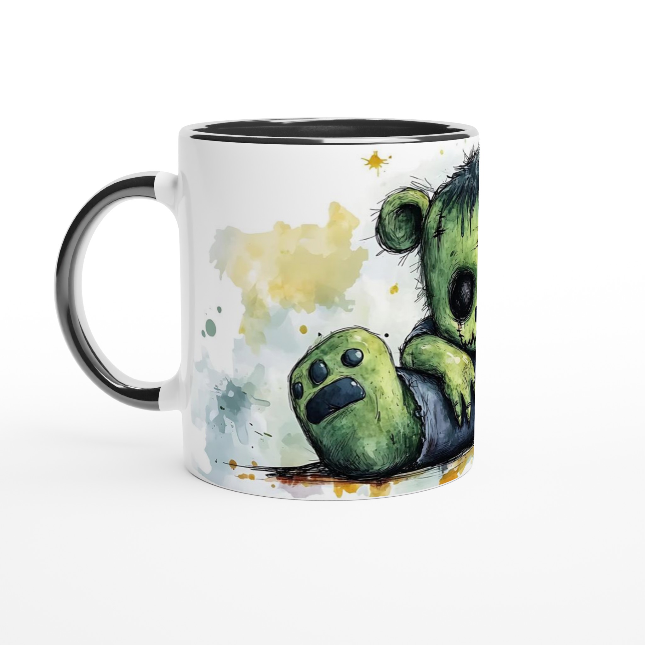 Frankenstein Nalle Keramikmugg - Skrämmande Söt 11oz Kaffemugg i Ditt Val av Färg 4 fe7abaa2-6f2f-4740-991a-645e2b2daf0d