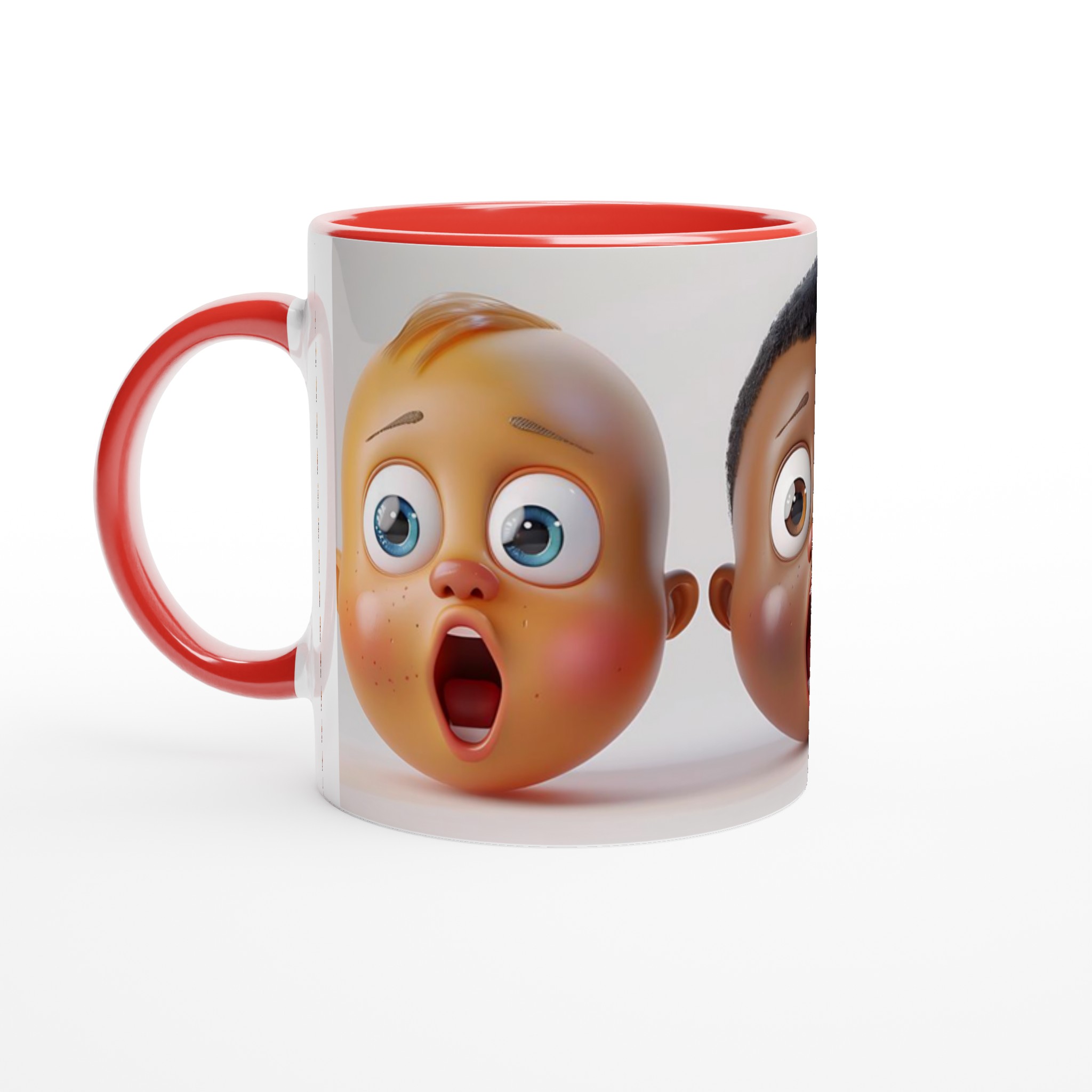 Shockingly Söta Bebisar! 11oz Keramisk Mugg – Välj din favoritfärg för en överraskande present 5 fef32517-9b28-4745-bf09-513e99d62ad6