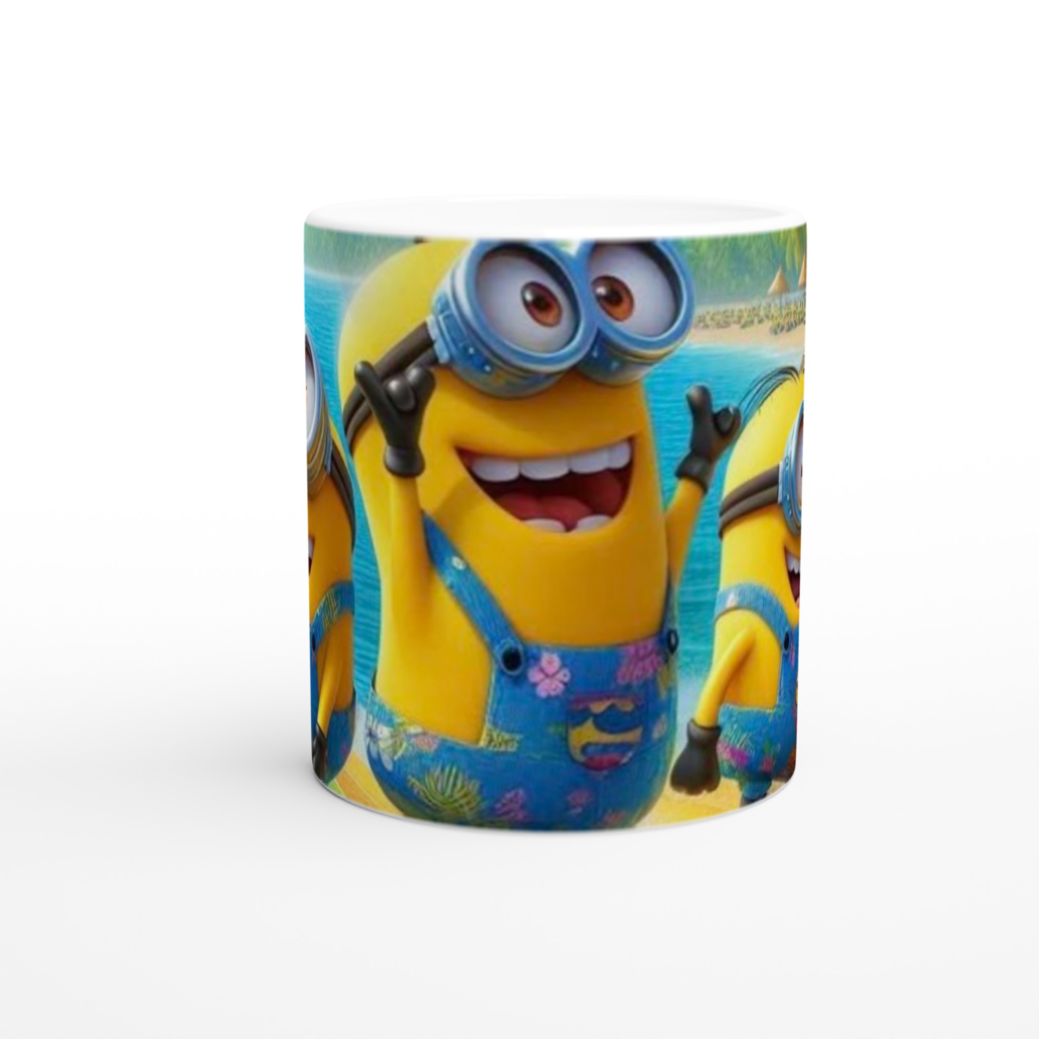 Vit 11oz Keramisk Mugg med Färgstarkt Roligt Motiv – Fånga Sommarens Glädje i Sju Livfulla Färger 8 ff1e2a26-5252-4416-ad79-12bf2442b6d5