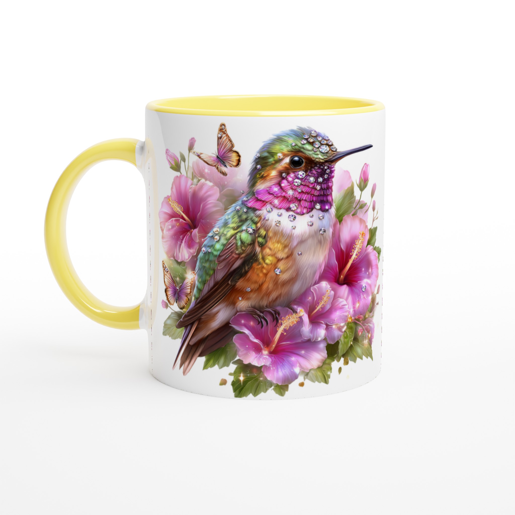 Glittrande Kolibrimugg – Vårblommor & Fjärilar i Premium Keramik – Välj Din Färg! 3 ff3bcc23-33f8-4dba-bc50-6fab2fe43a12