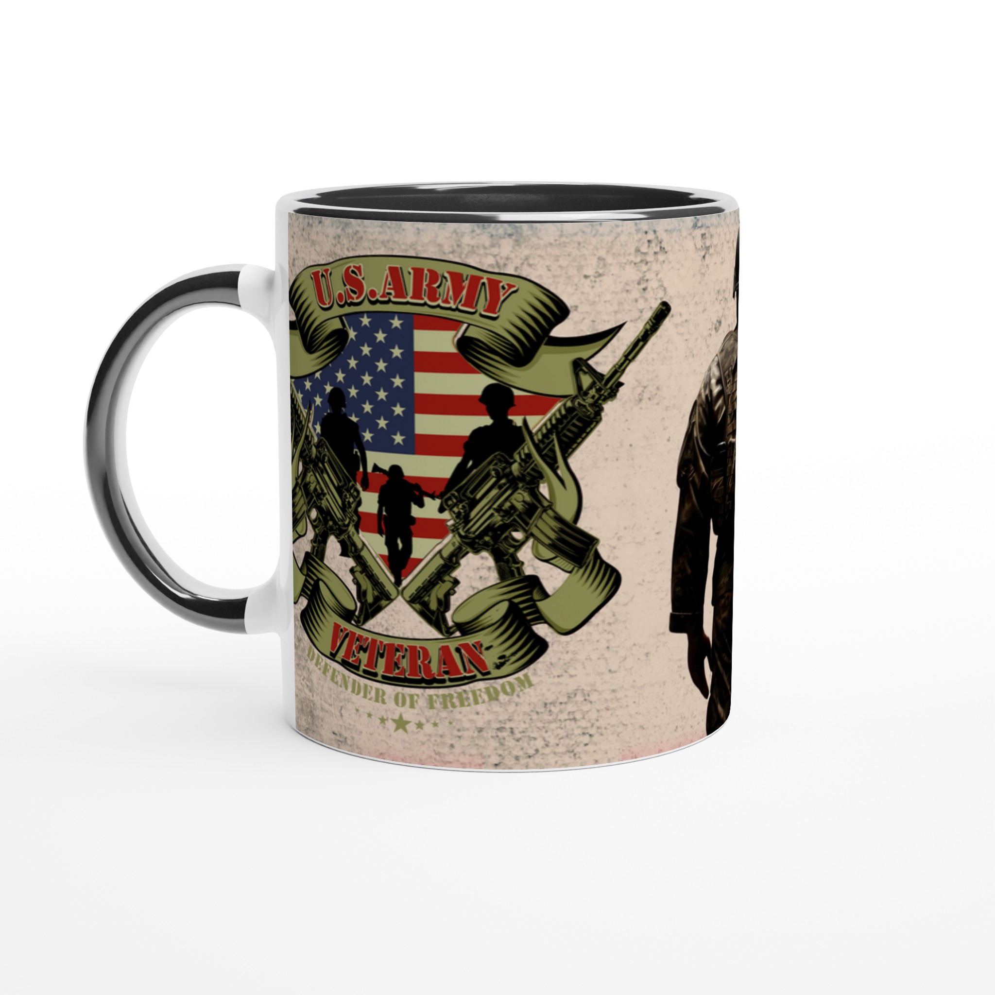 U.S. Army Veteran Ceramic Mug – Honoring Defense in Classic White and Bold Colors 4 ff4de744-59e1-4617-bfa2-d8dc2738590a