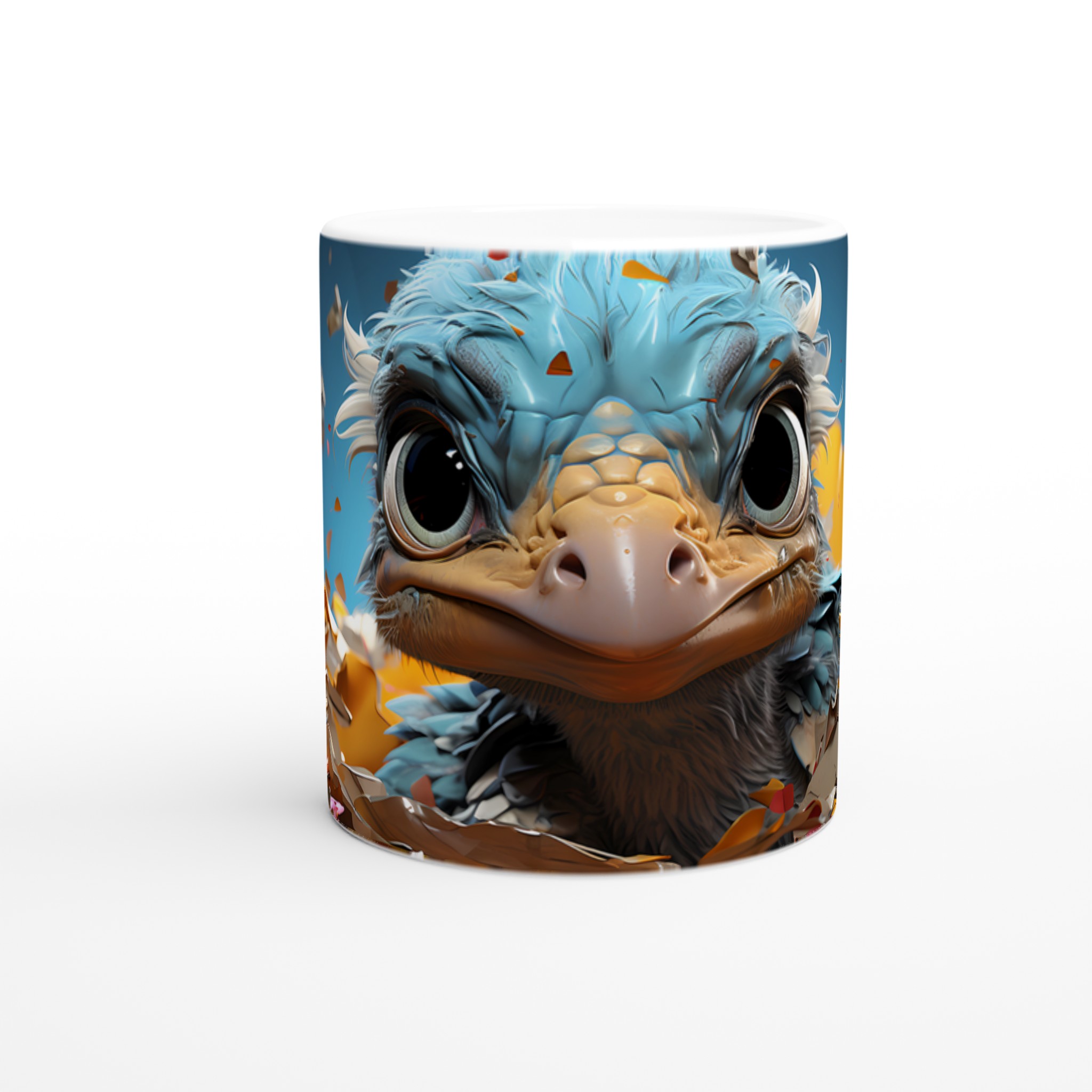 Charming Fågelunge Mug | Söta Ögon & Ljusa Färger i Keramik – Välj Din Favoritfärg! 8 ff771363-5f48-490e-b89c-eb13ae0c7298