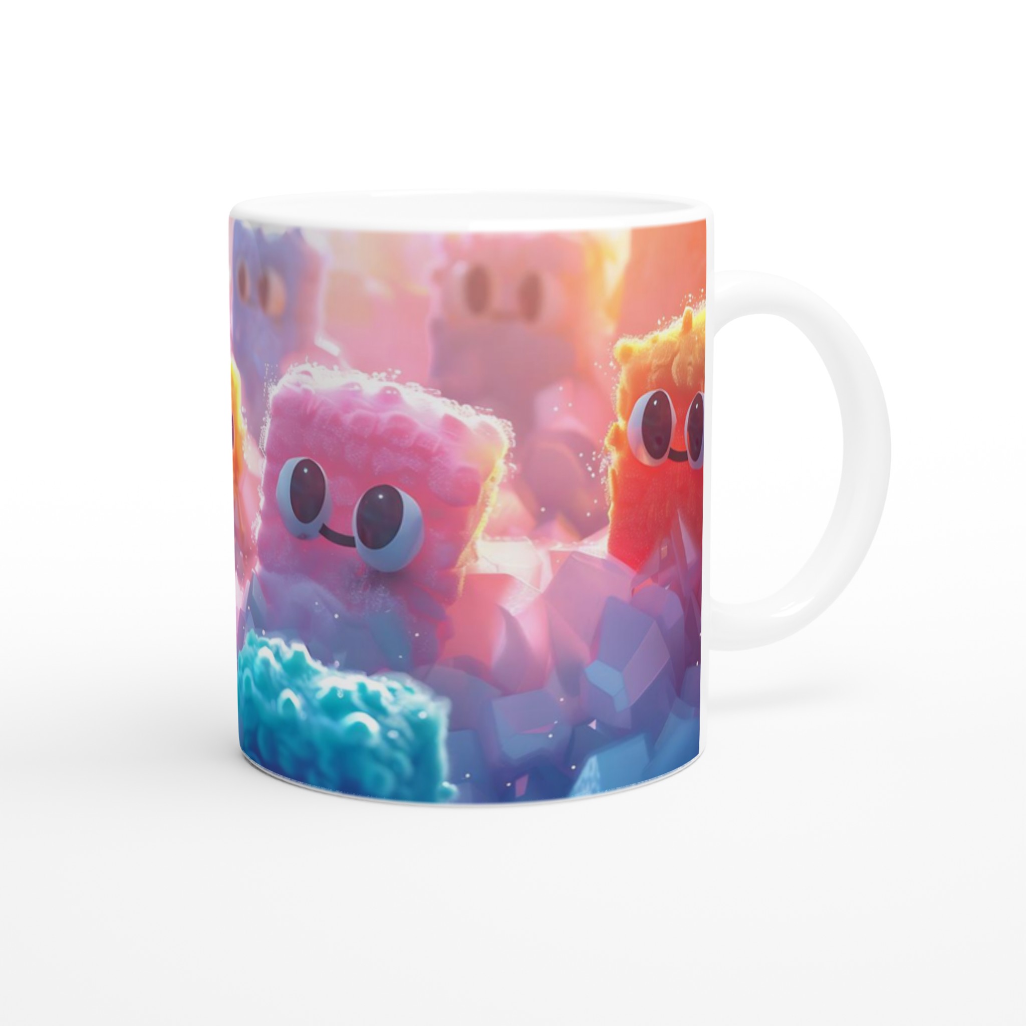 Färgglada, lekfulla Monster Mugg – 11 oz keramisk kopp i flera livfulla färger 9 ff93372d-1eb7-453a-adad-35225f5fd356