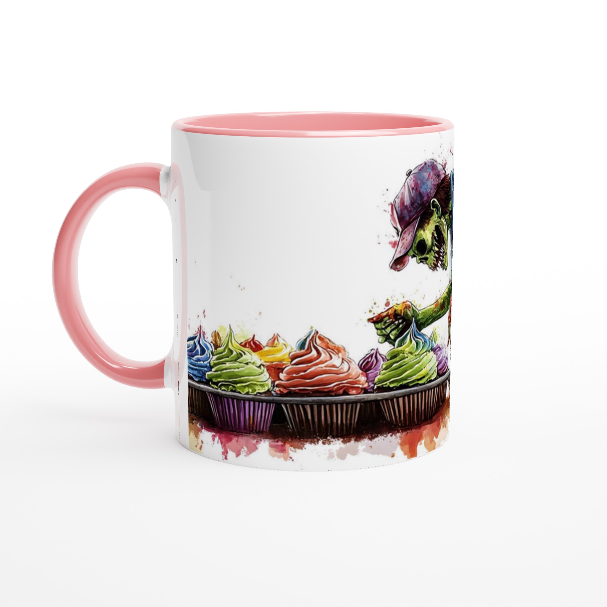 Zombie Cupcake Craze Keramikmugg - Skräckinjagande söt 11oz kaffemugg i ditt färgval! 6 ffc1d786-c719-4195-ad28-9a435814feb9
