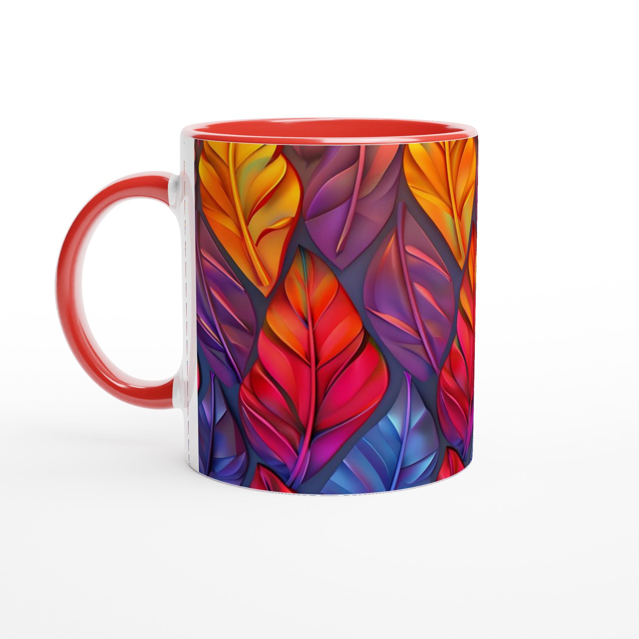 Konstnärlig Keramikmugg: Välj bland 7 Färgstarka Nyanser för ditt Kaffe eller Te (11oz) 5 ffe1f1f6-7743-482f-851a-ebb941004b73