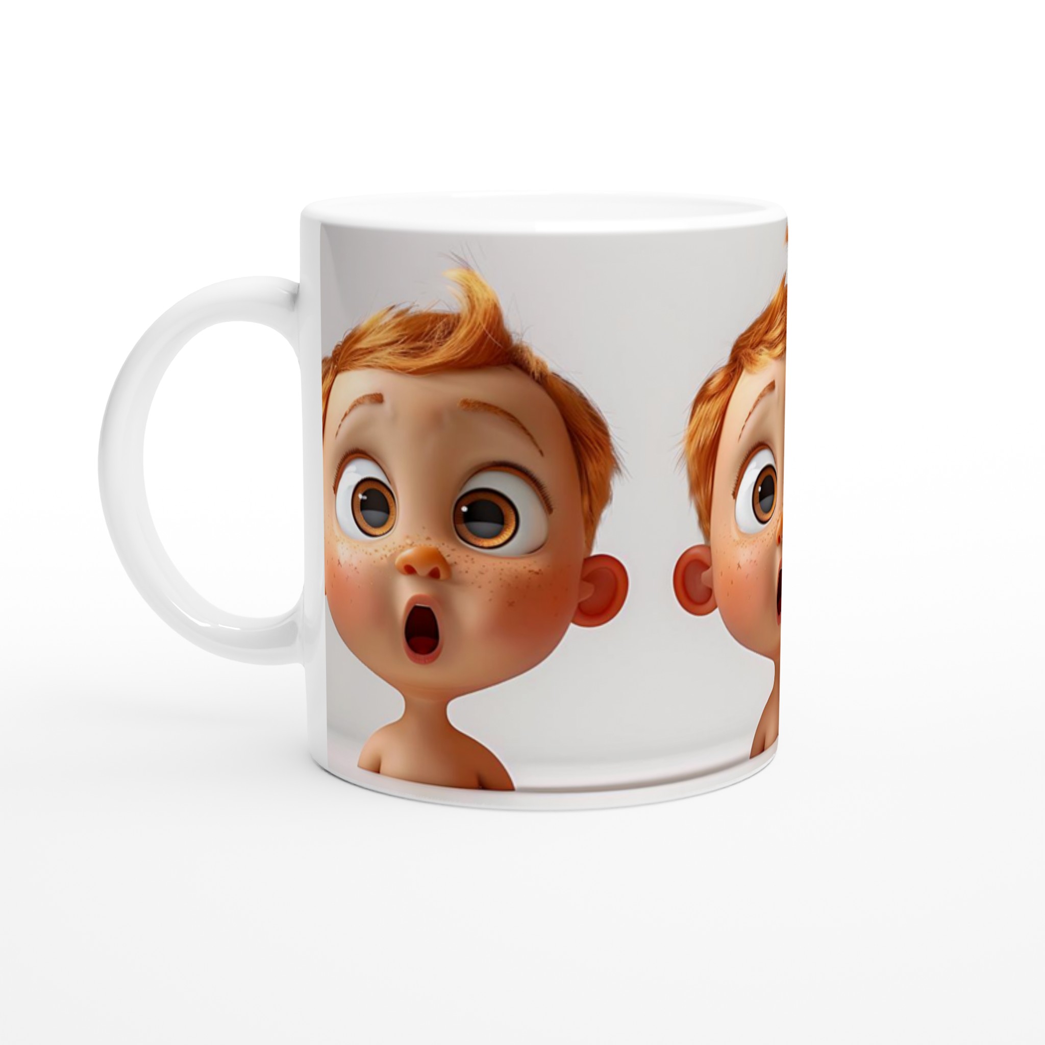 Förbluffande 11oz Keramisk Mugg – Med Charmiga 3D-Babyansikten i Ditt Val av Färg 1 ffea30ae-af7a-4380-82e9-a9948f29fc72